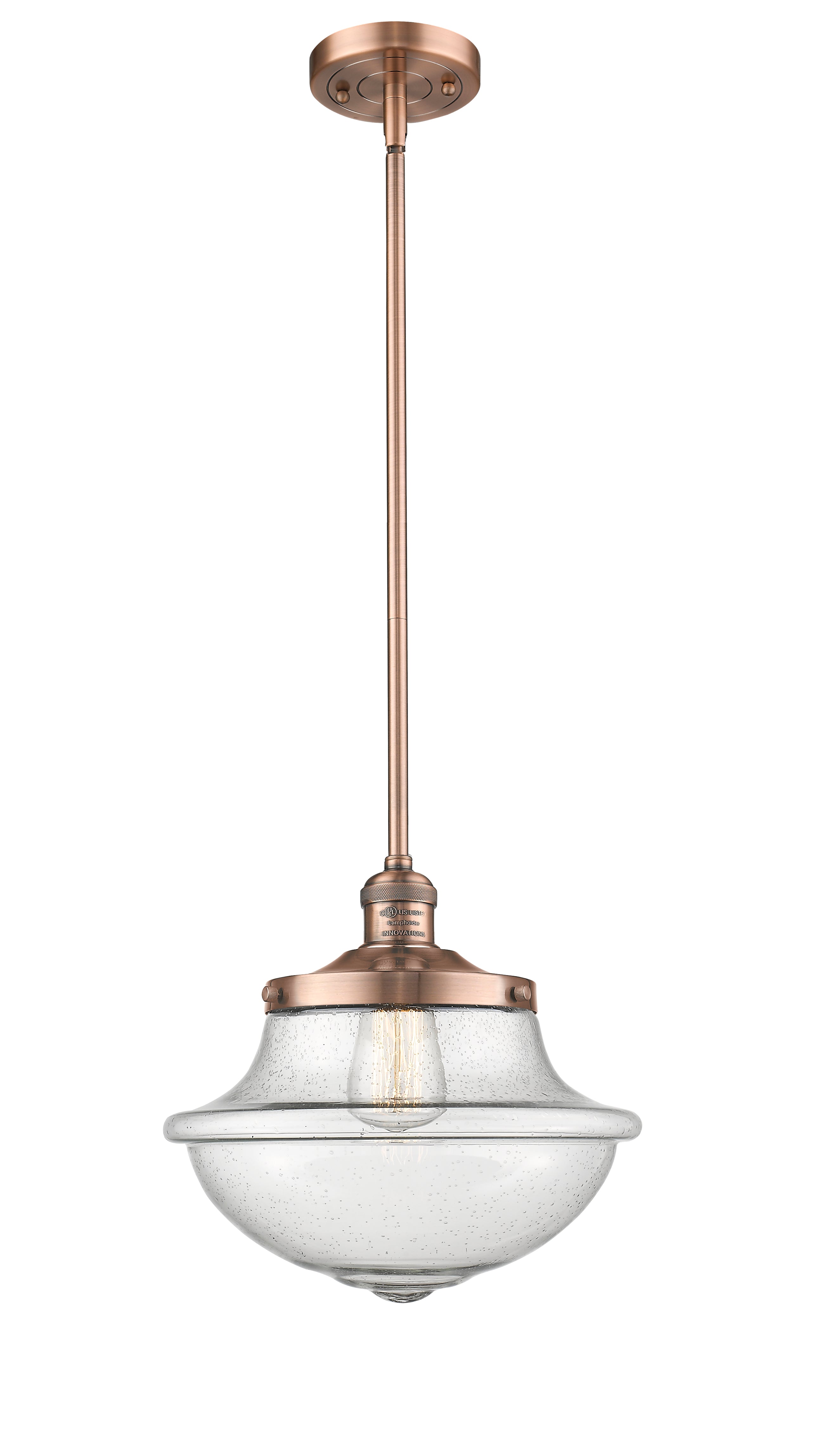 Franklin Restoration Mini Pendant Cast Brass