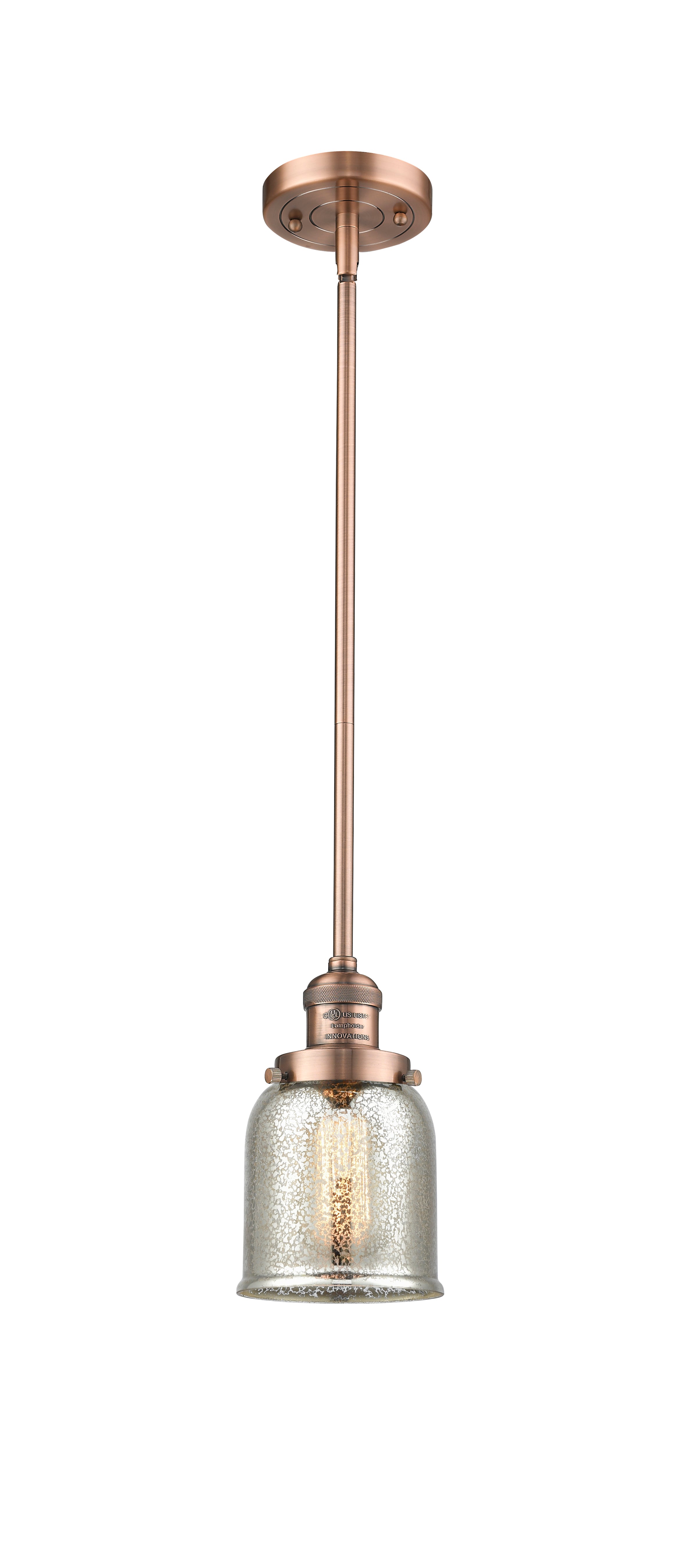 Franklin Restoration Mini Pendant Cast Brass