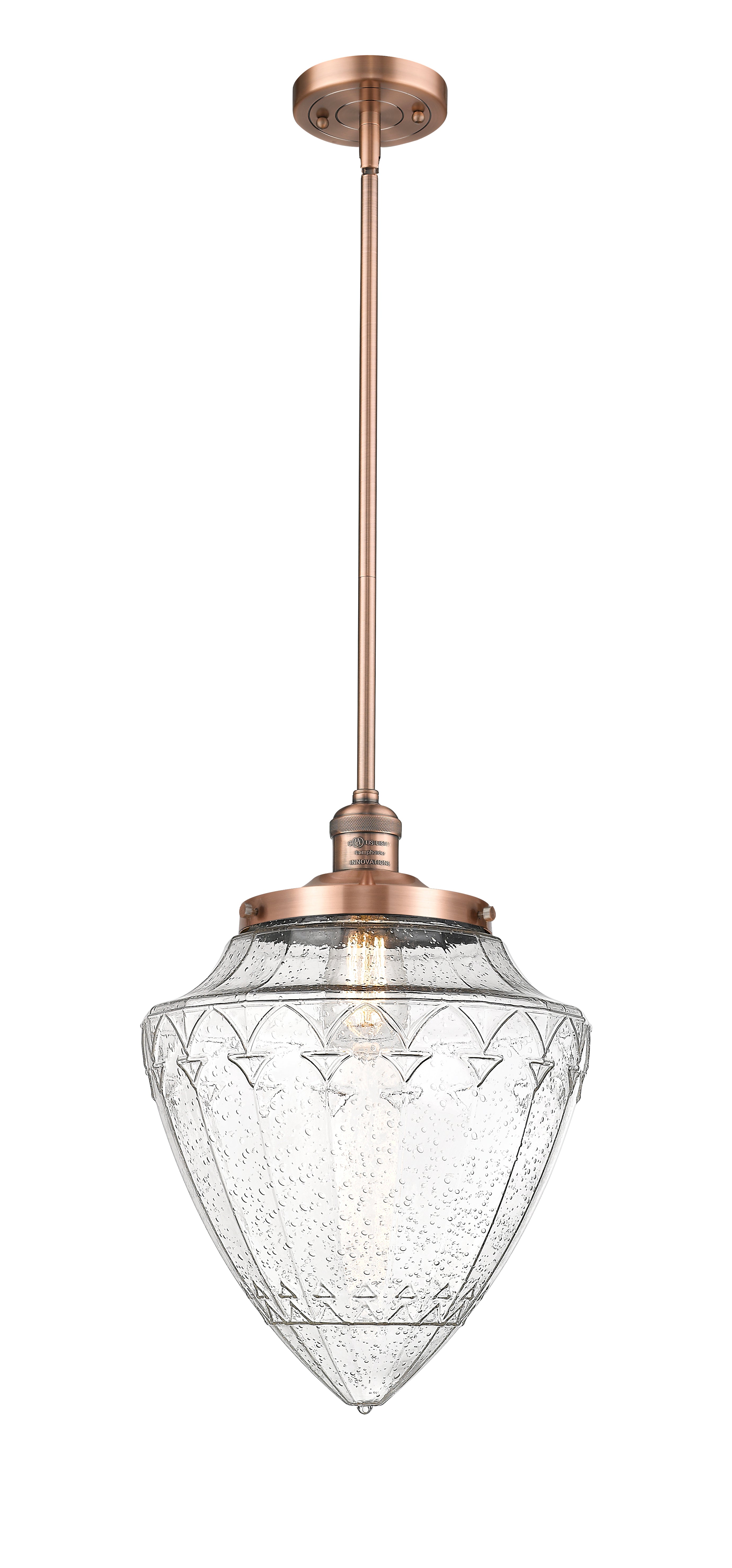 Franklin Restoration Mini Pendant 6W Brass