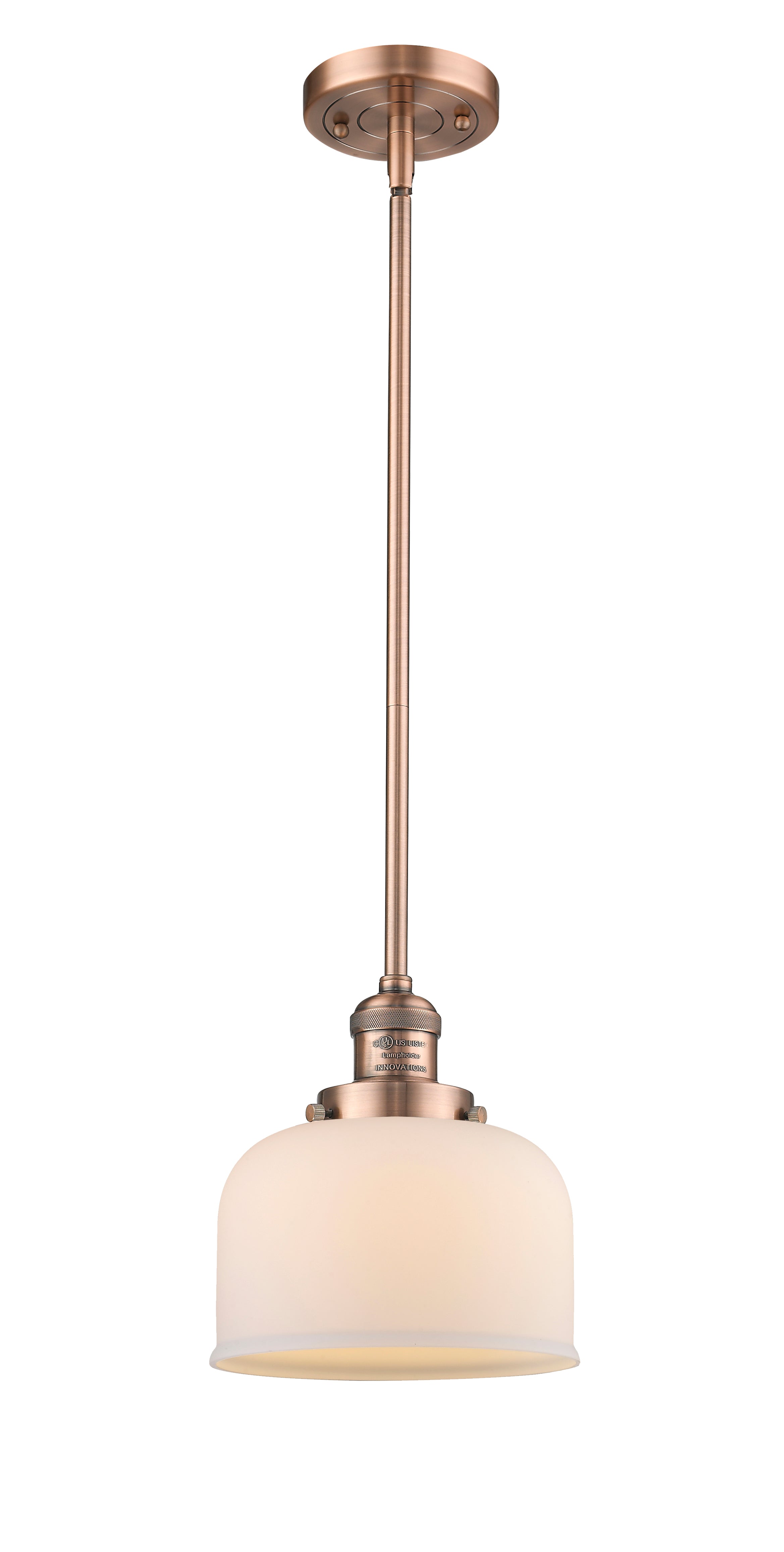 Franklin Restoration Mini Pendant Antique Brass