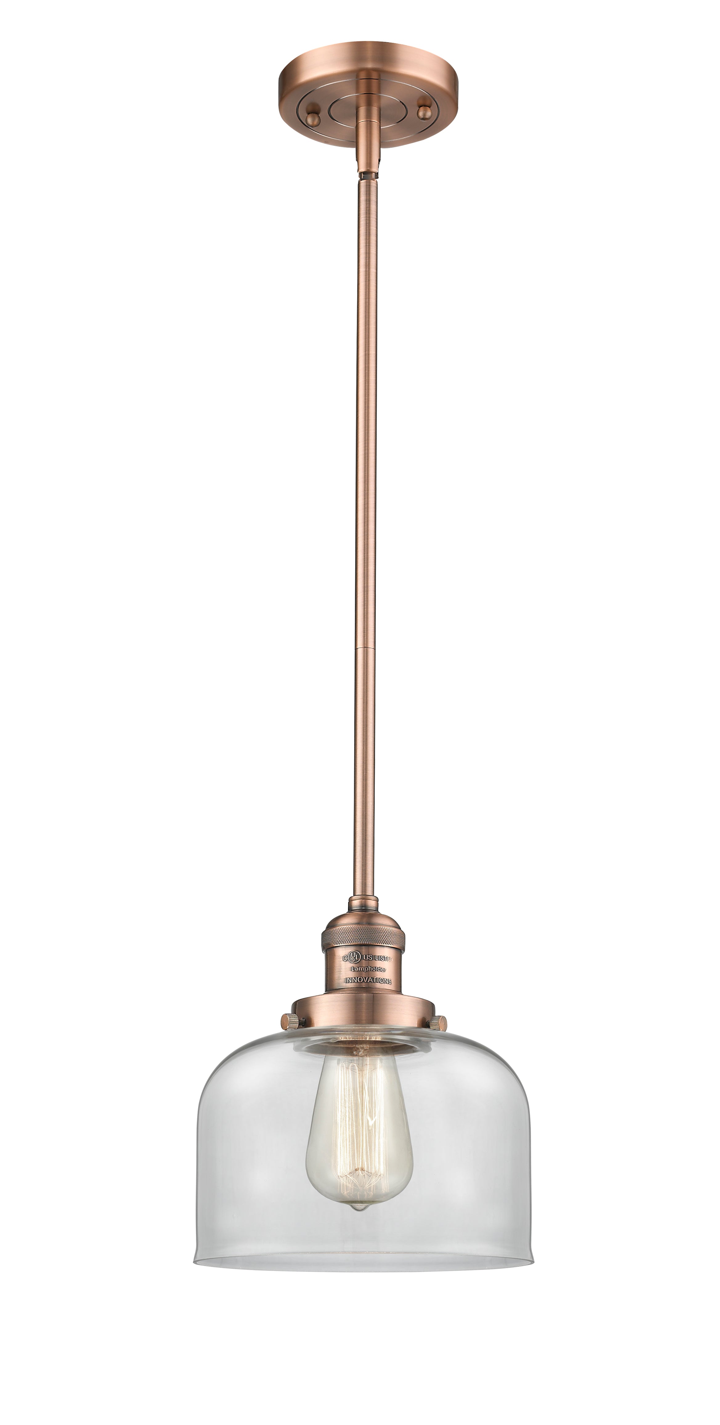 Franklin Restoration Mini Pendant Brass