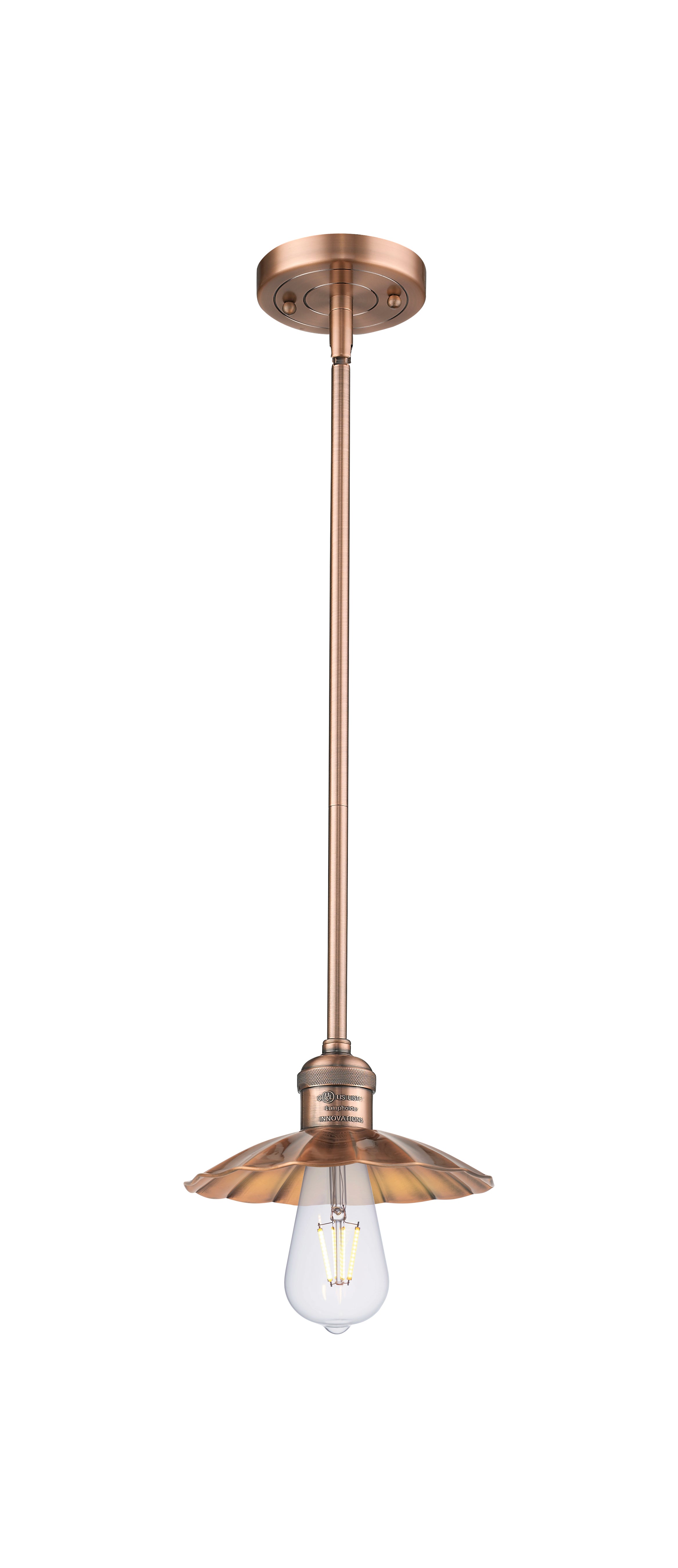 Franklin Restoration Pendant Antique Copper