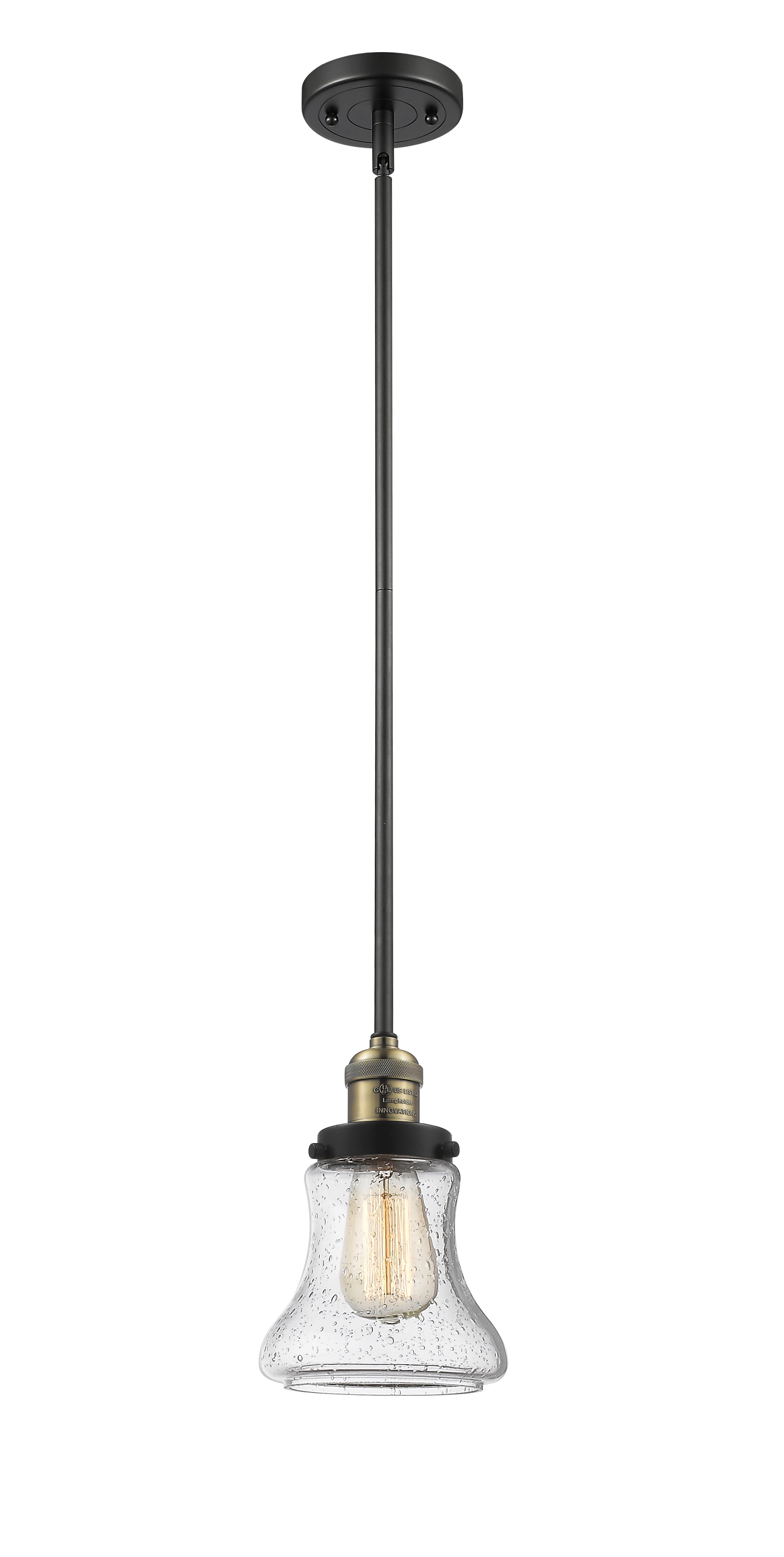 Franklin Restoration Antique Brass Mini Pendant