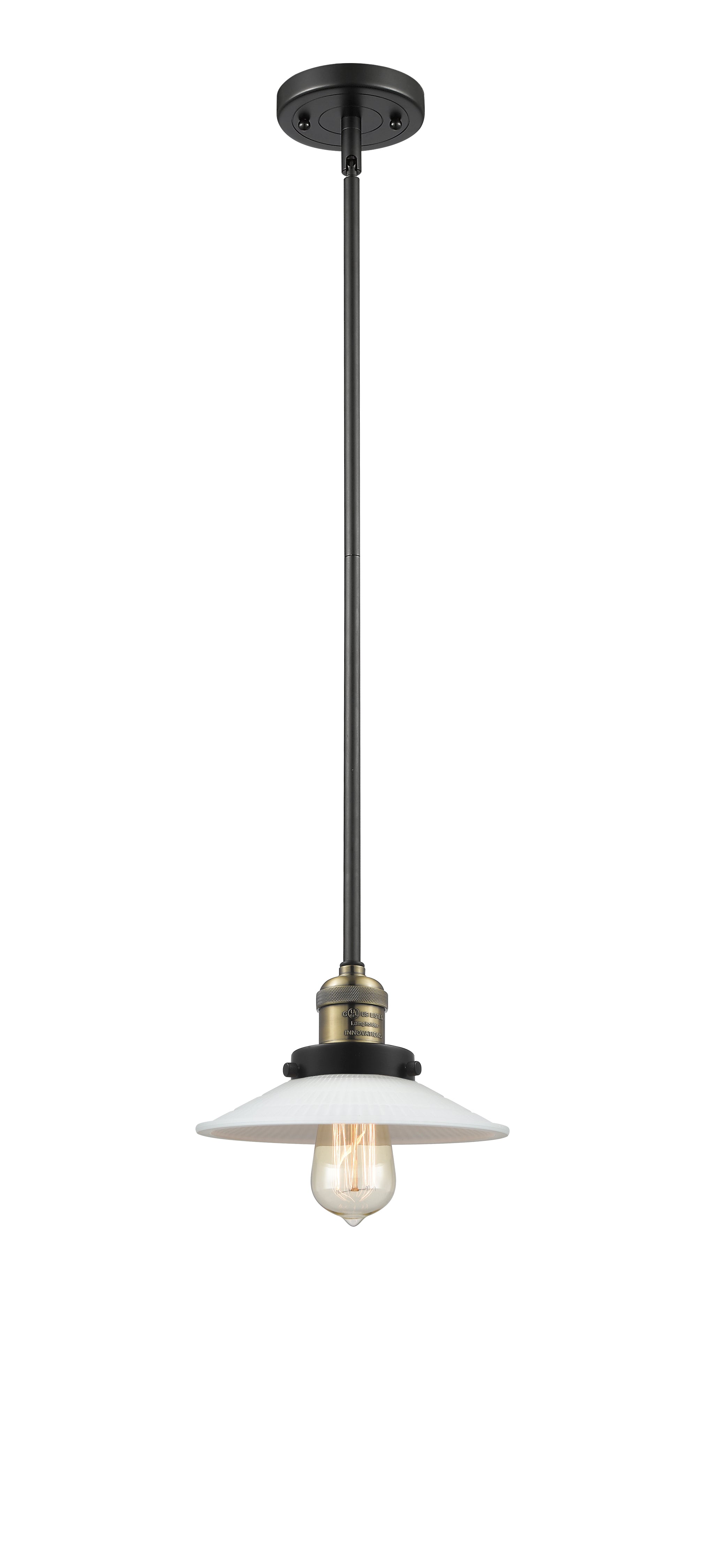 Franklin Restoration Mini Pendant Brass Steel