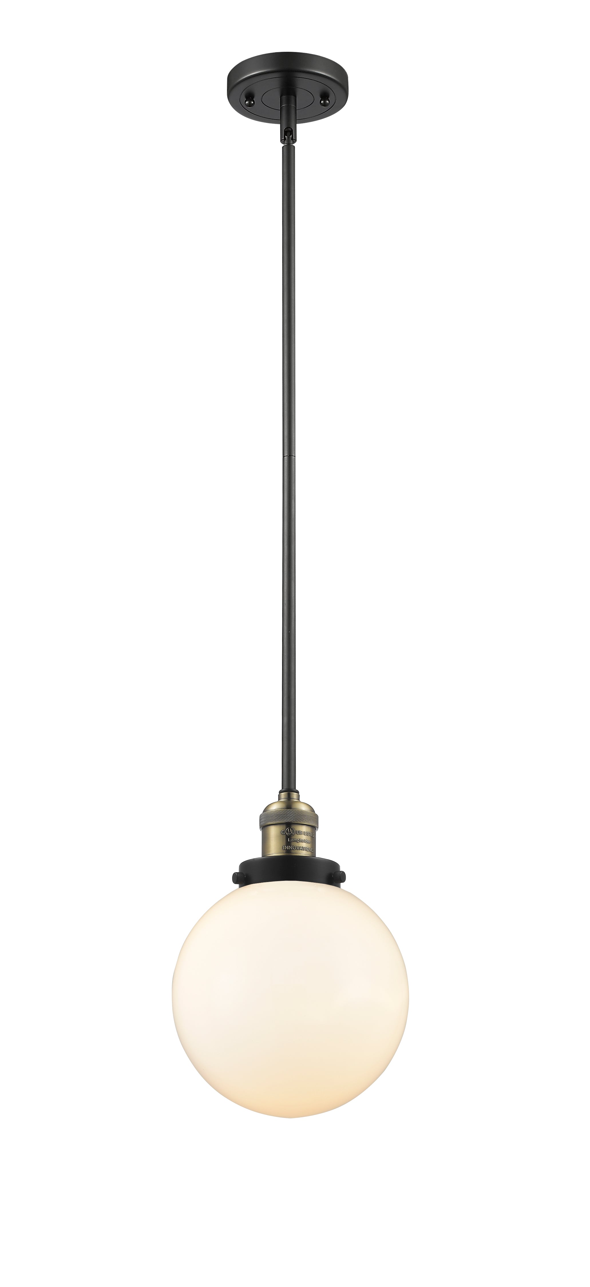 Franklin Restoration Antique Brass Pendant