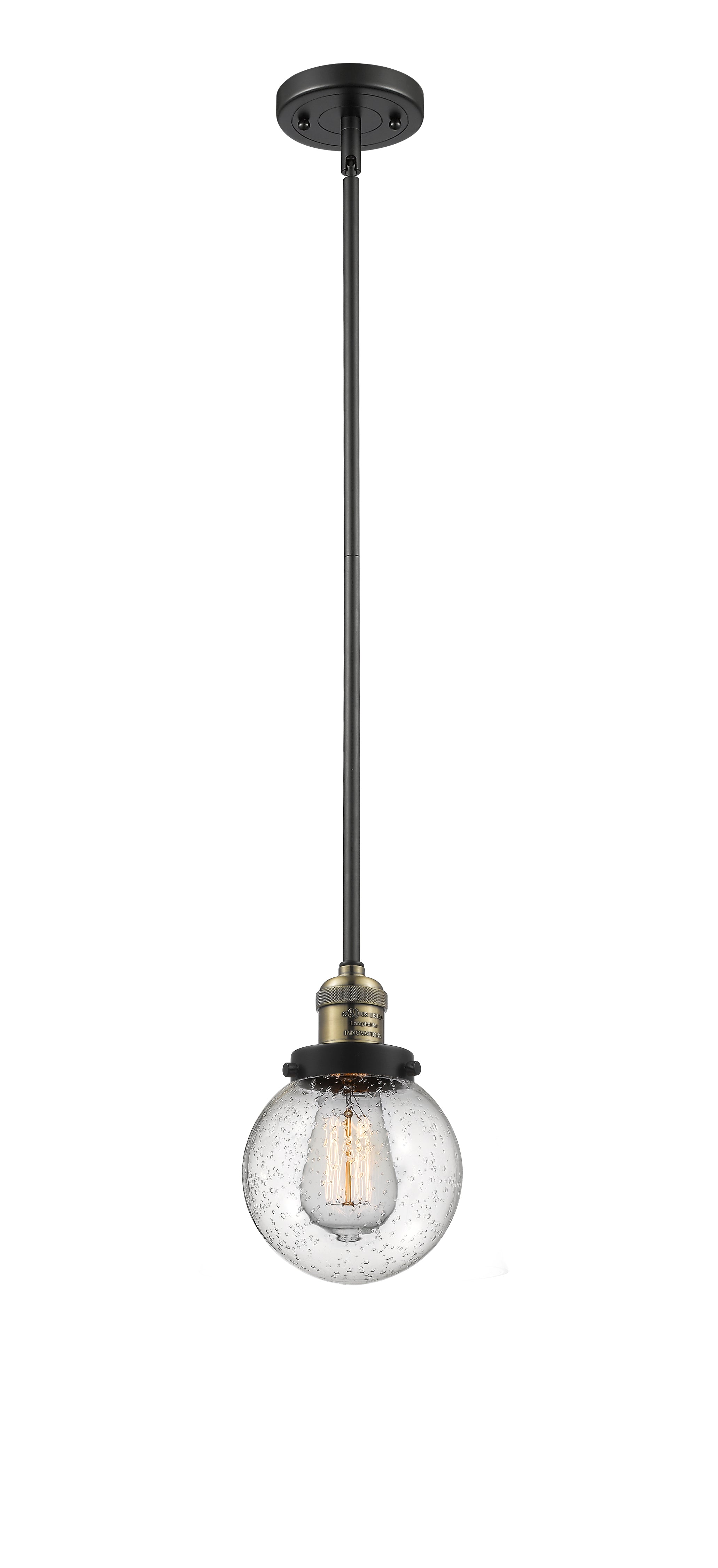 Franklin Restoration Mini Pendant Antique Brass