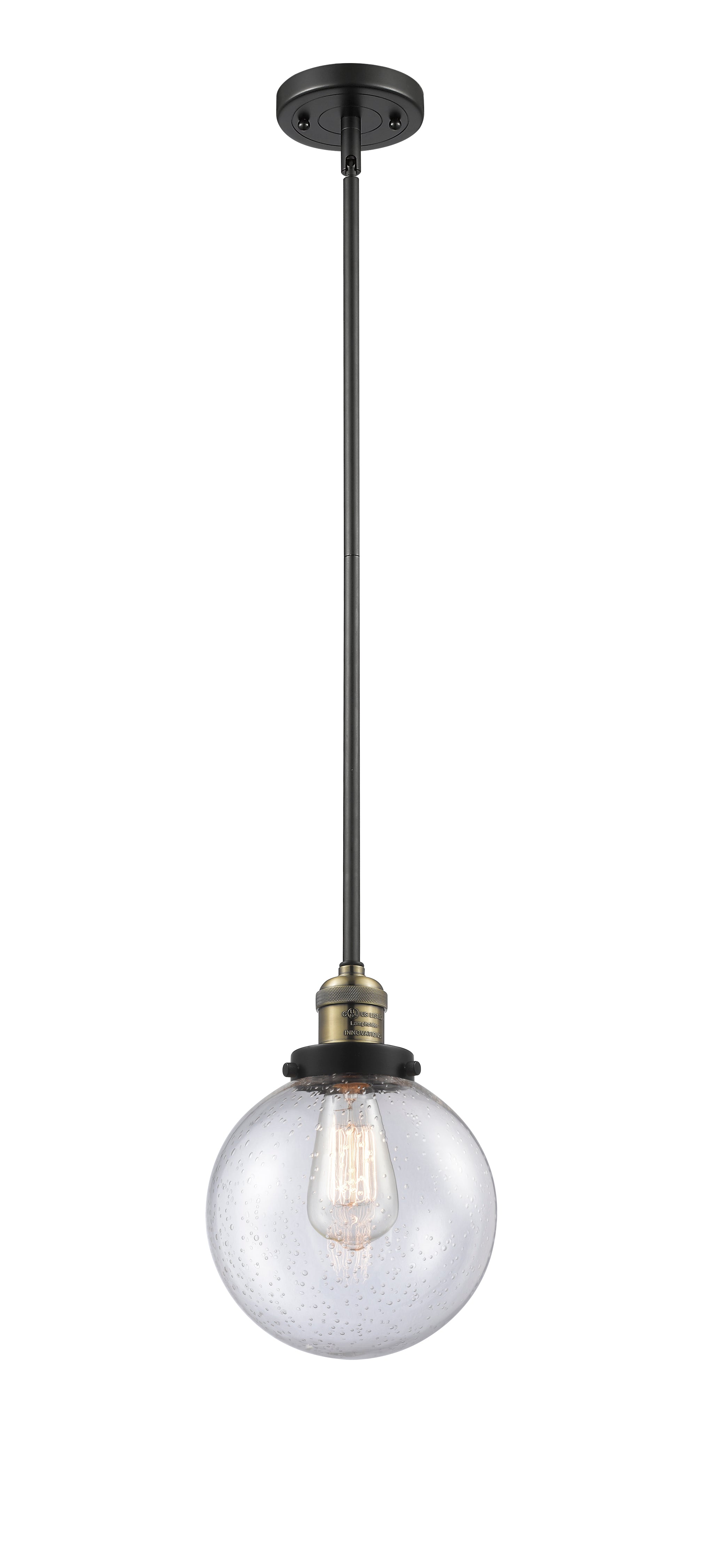 Franklin Restoration Mini Pendant Antique Brass