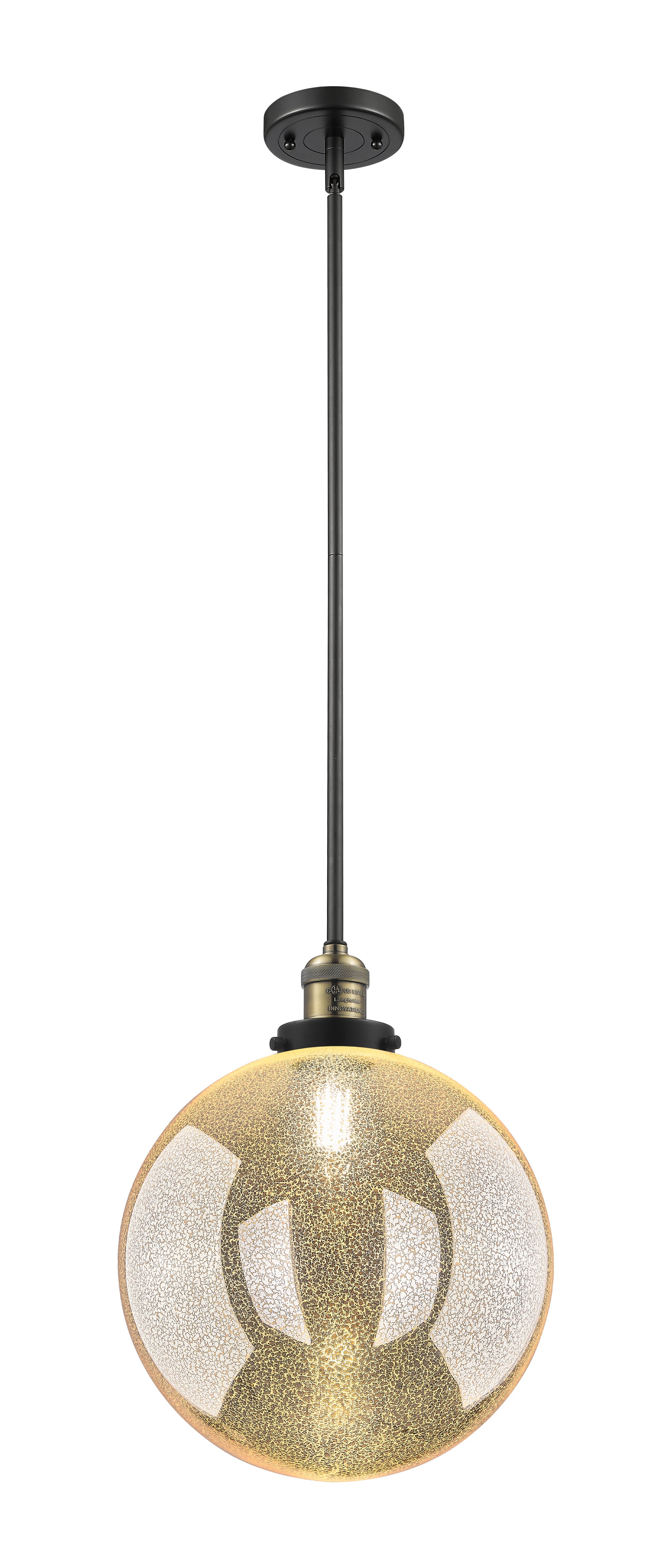 Franklin Restoration Mini Pendant Cast Brass