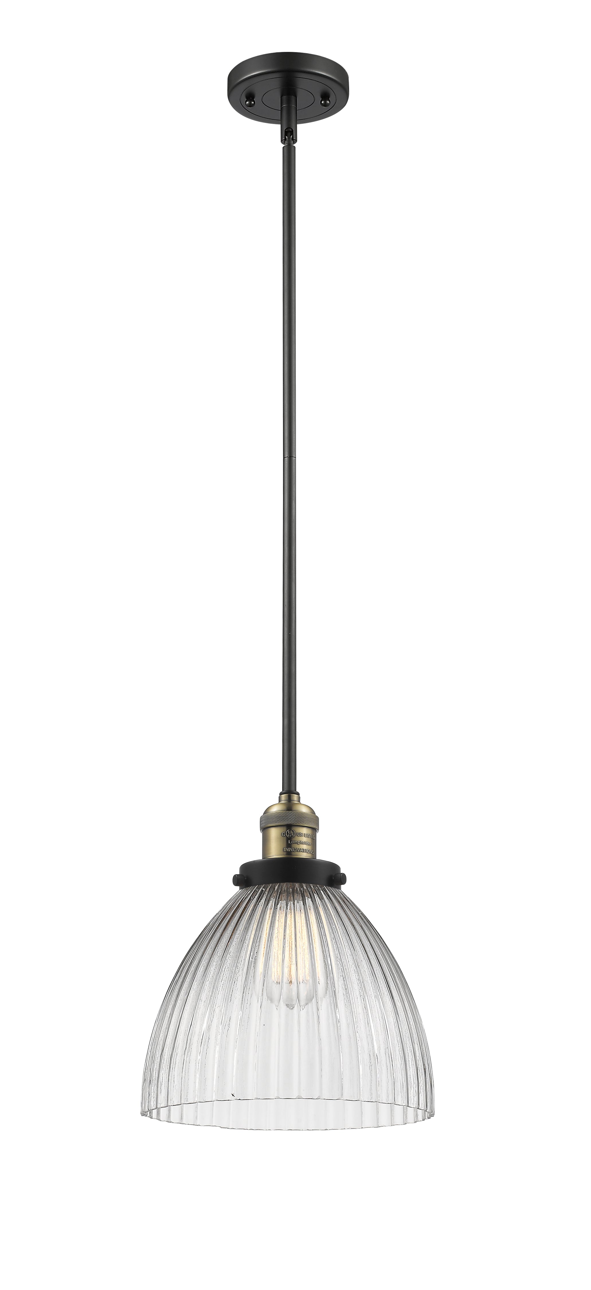 Franklin Restoration Mini Pendant Brass Steel