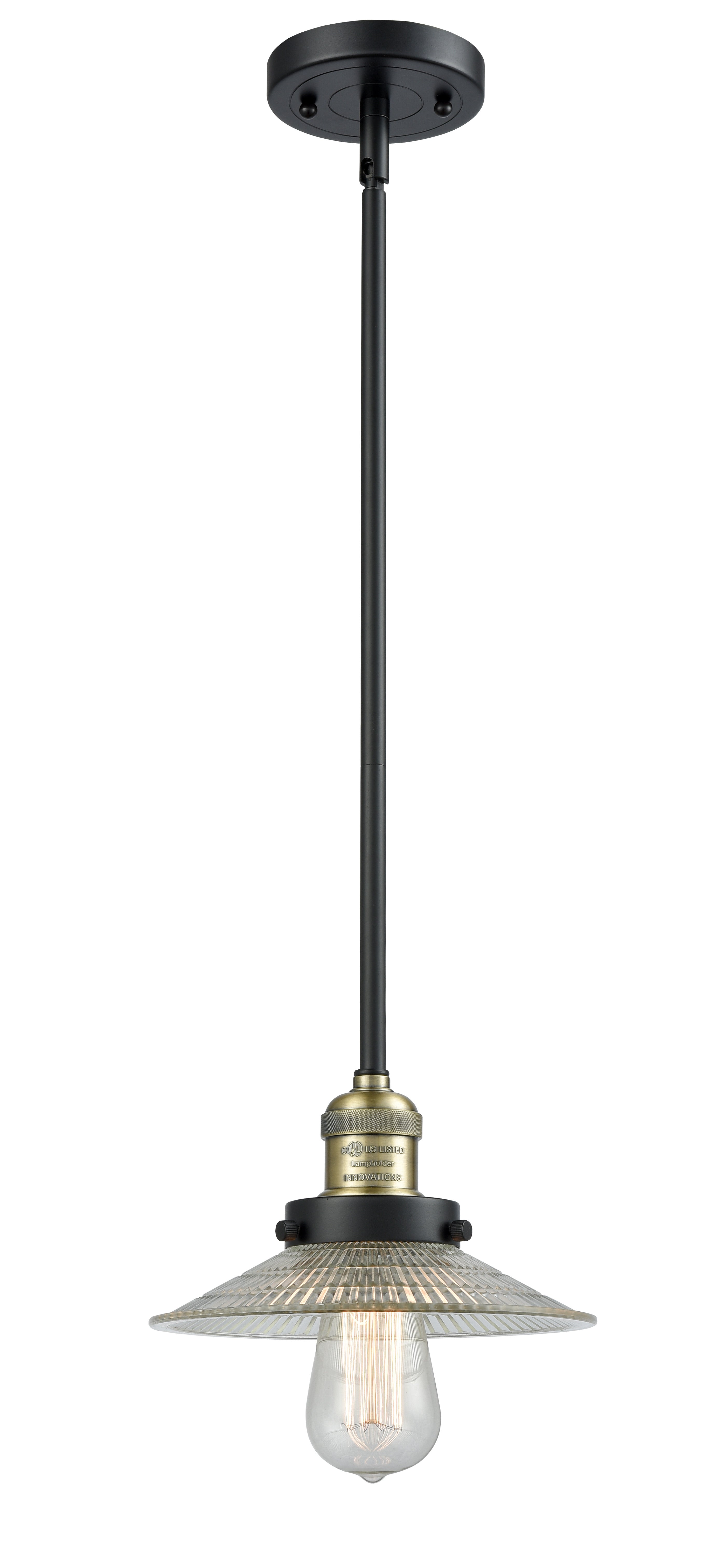 Franklin Restoration Mini Pendant Brass Steel
