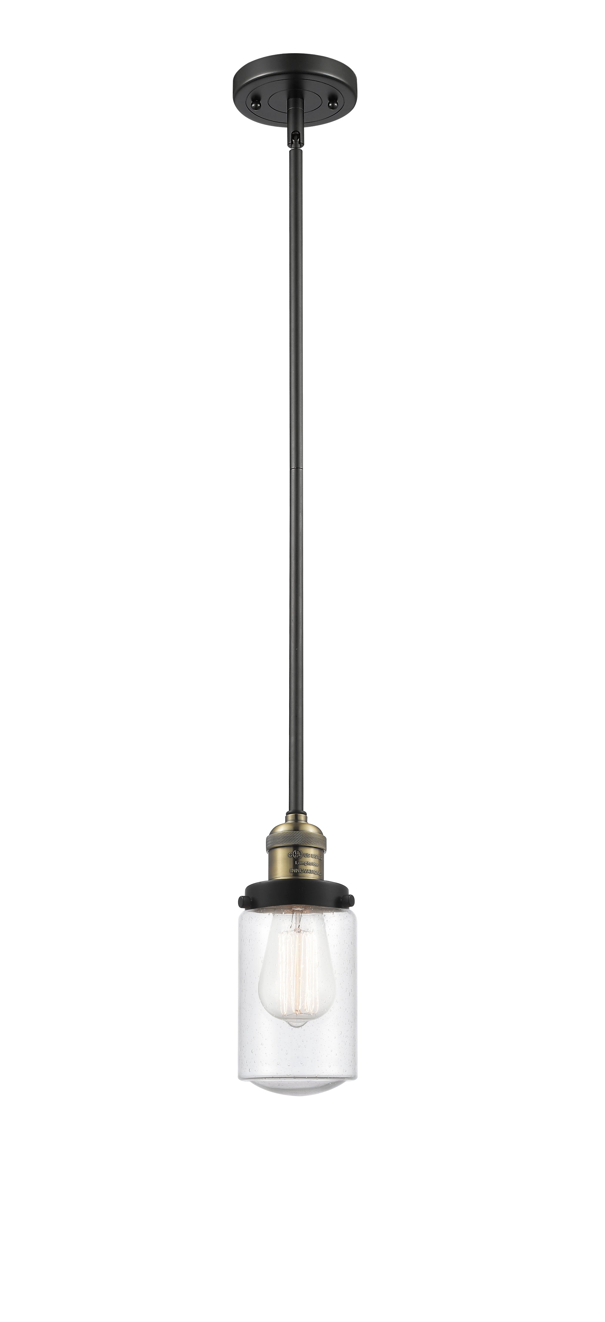 Franklin Restoration Mini Pendant Antique Brass
