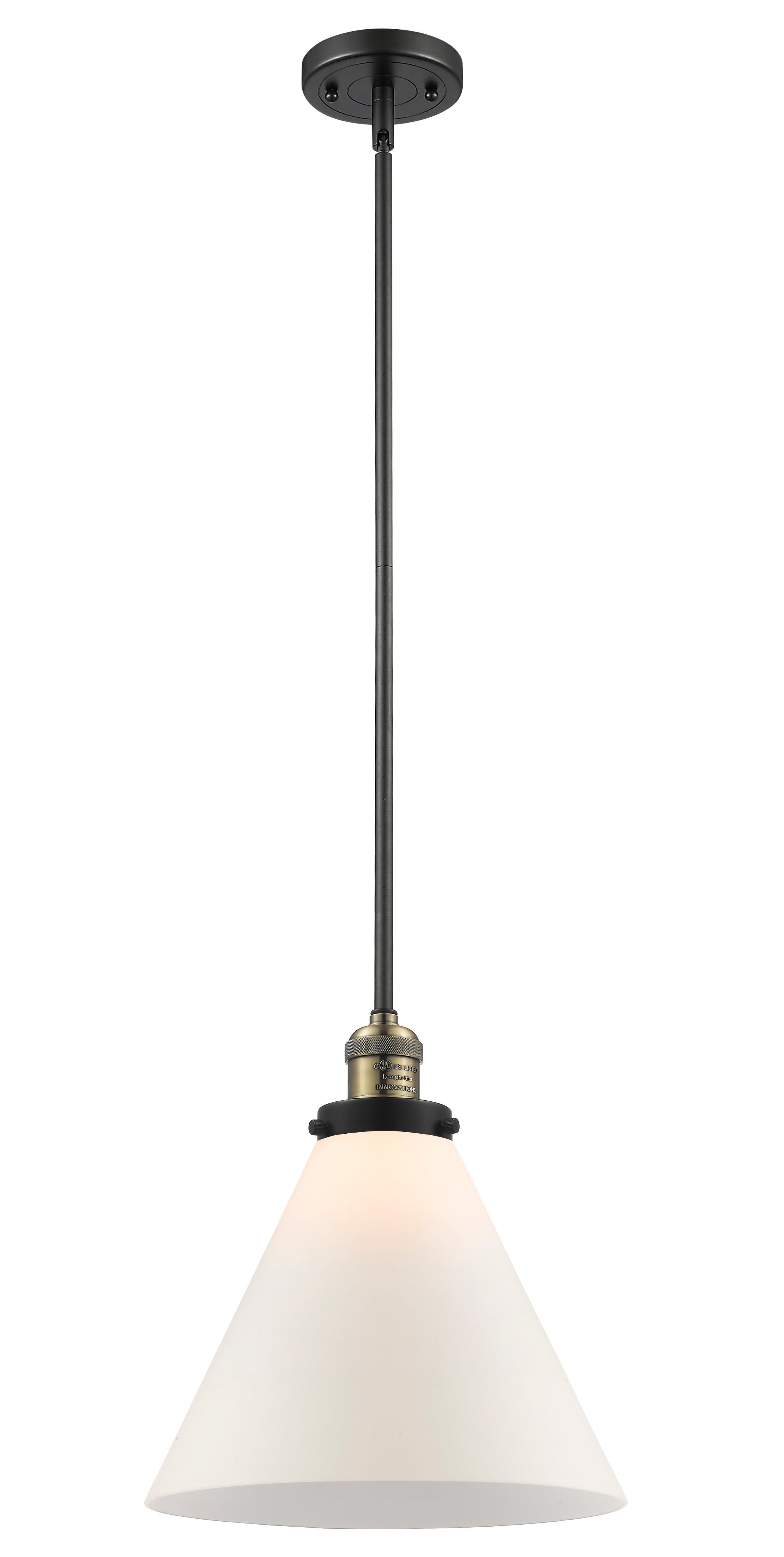 Franklin Restoration Mini Pendant Antique Brass