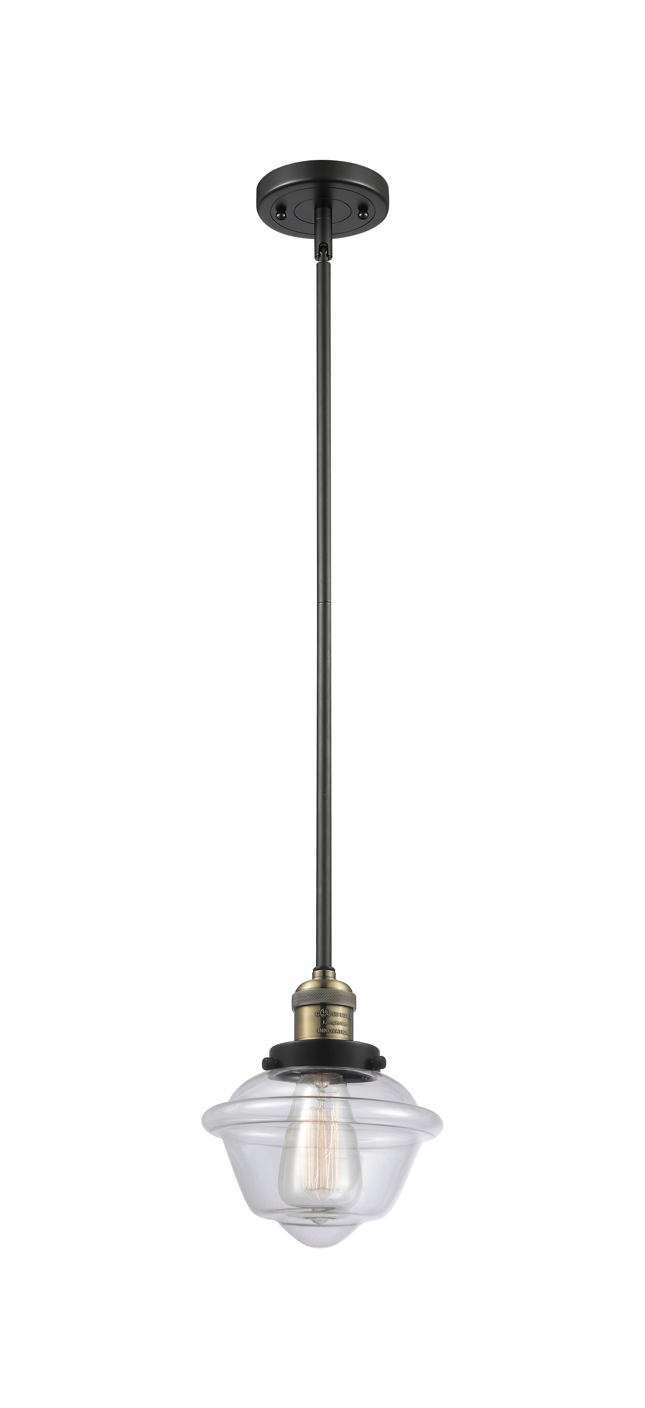 Franklin Restoration Mini Pendant Brass