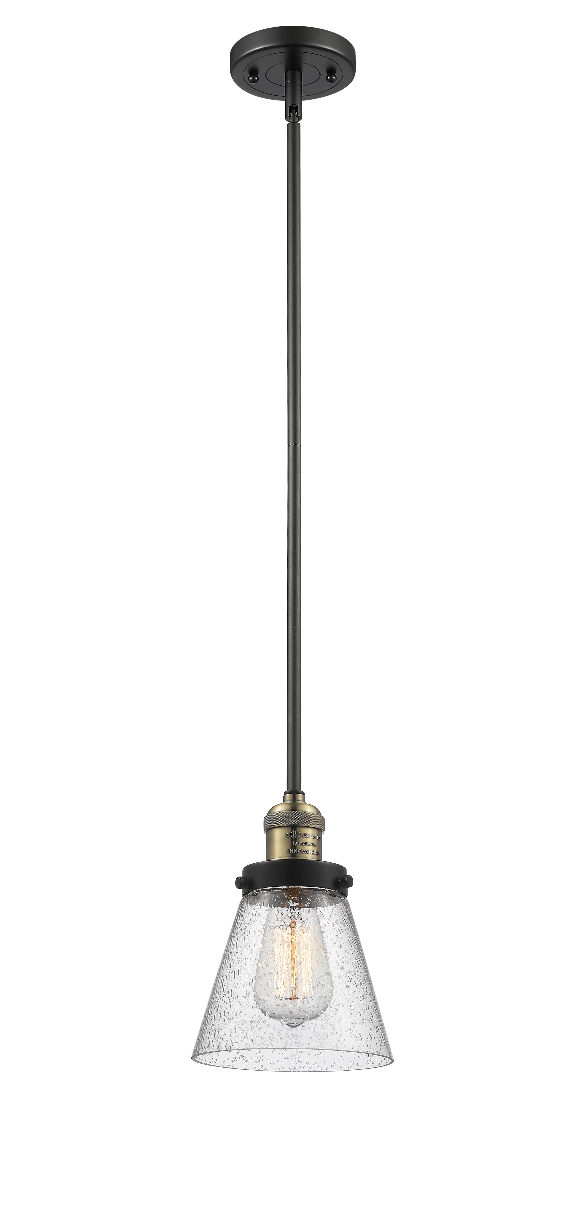 Franklin Restoration Mini Pendant Antique Brass