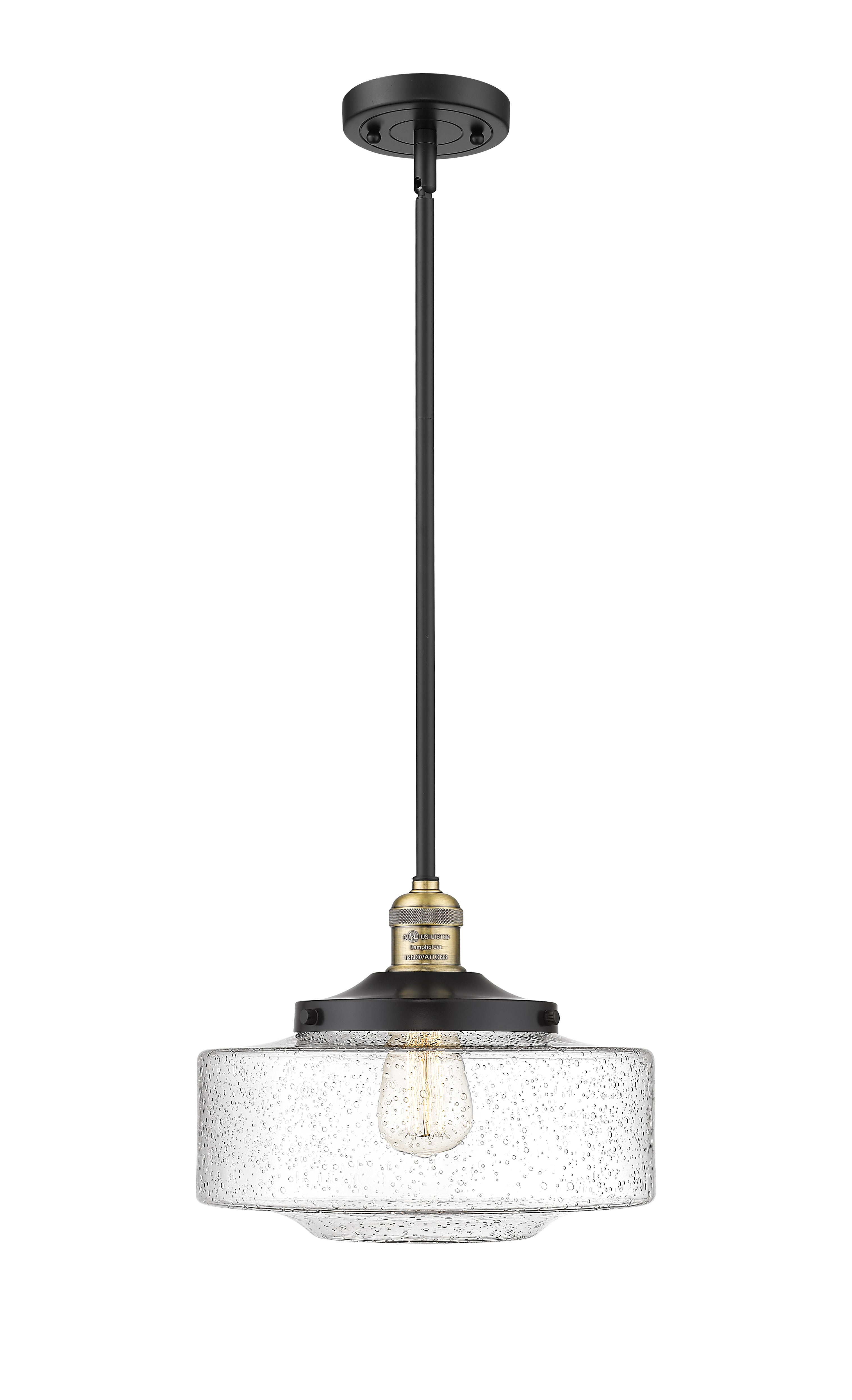 Franklin Restoration Mini Pendant Antique Brass