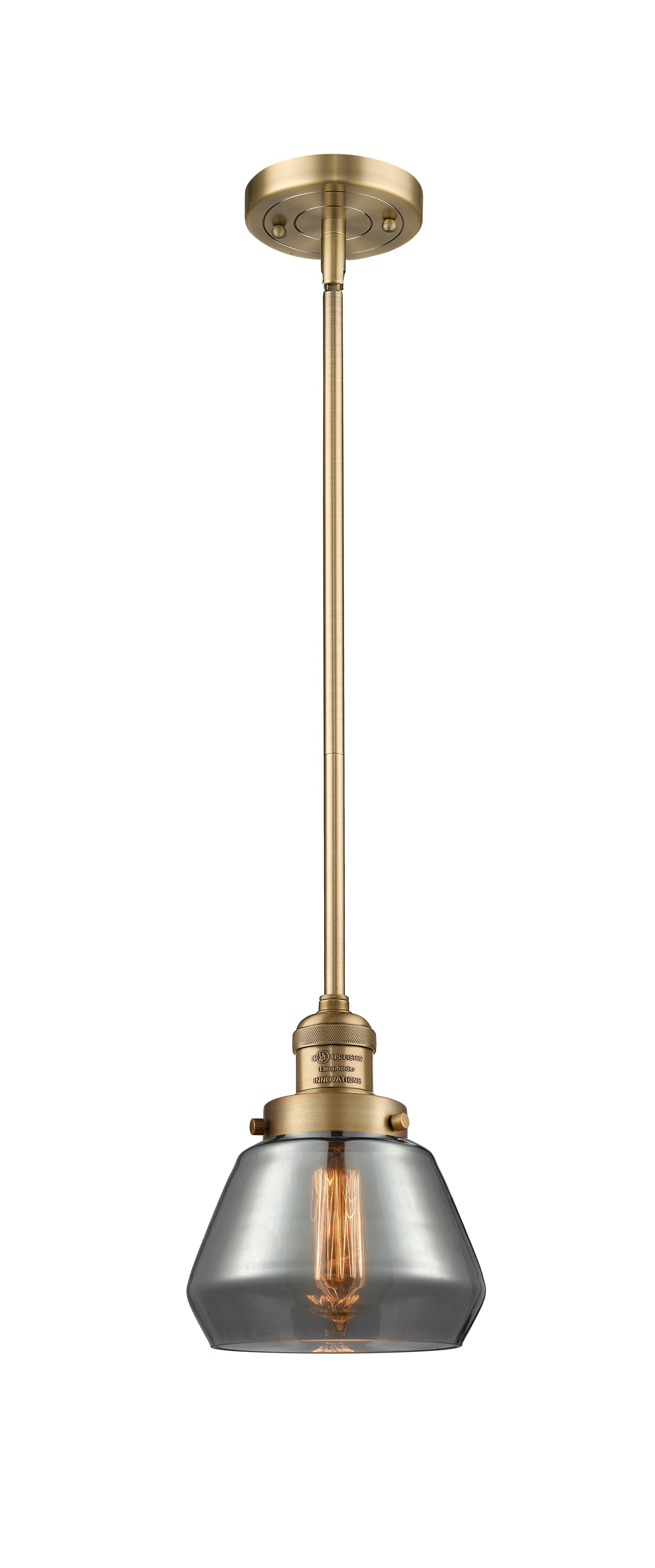 Franklin Restoration Mini Pendant Brass
