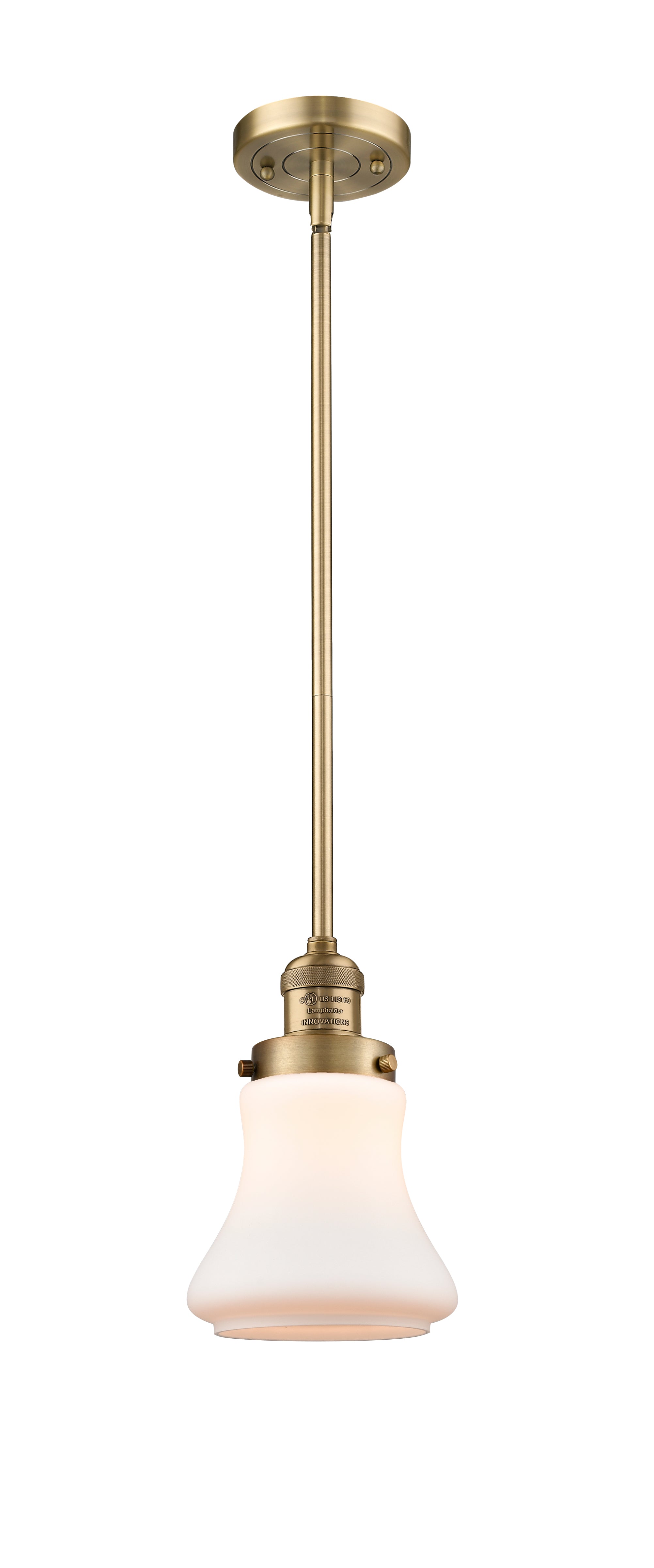 Franklin Restoration Antique Brass Mini Pendant