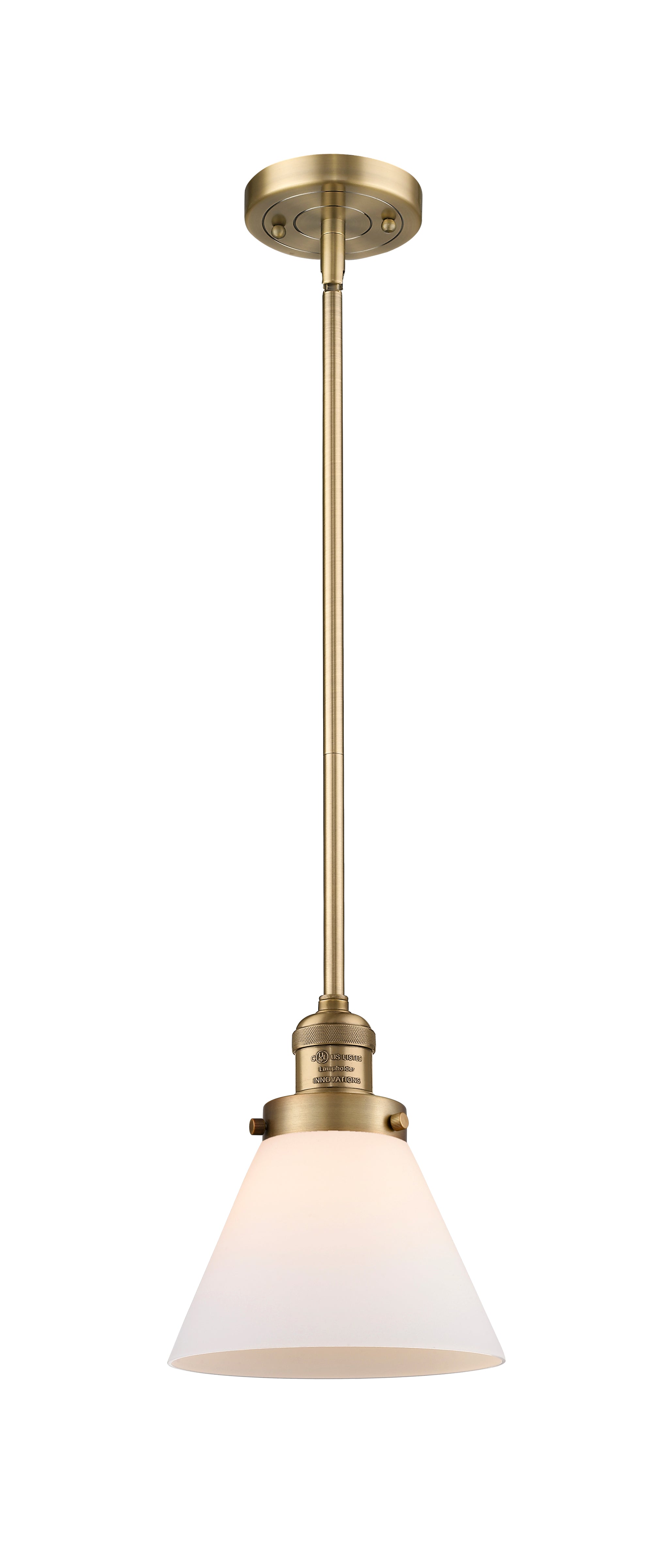 Franklin Restoration Mini Pendant Antique Brass