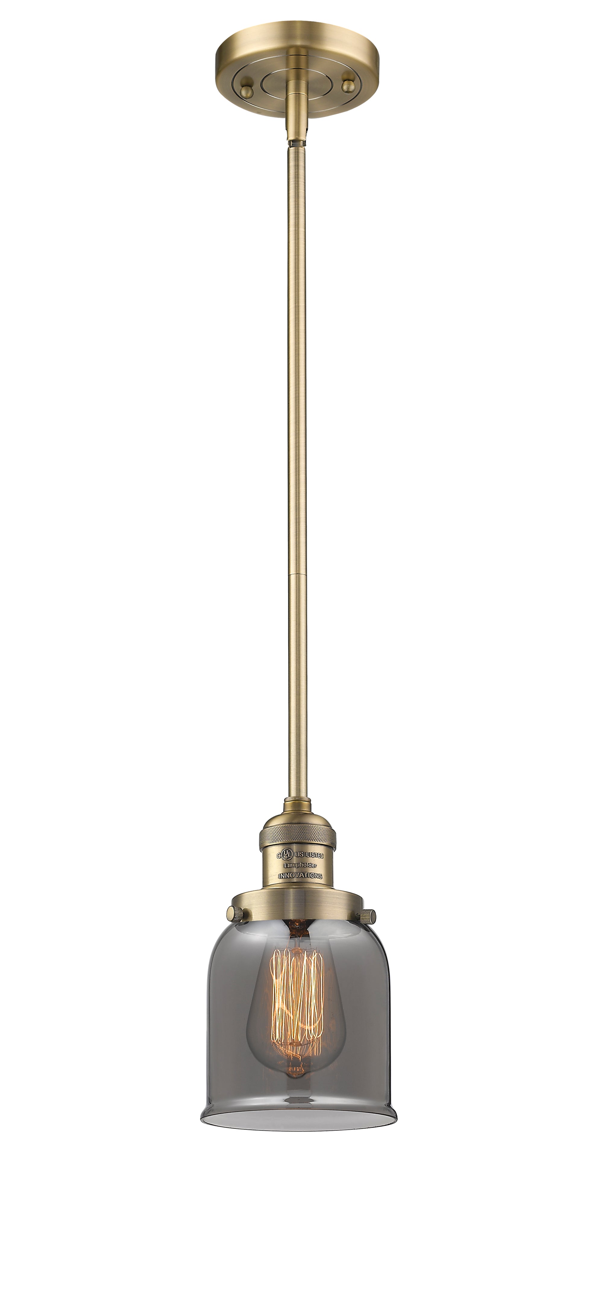 Franklin Restoration Mini Pendant Cast Brass