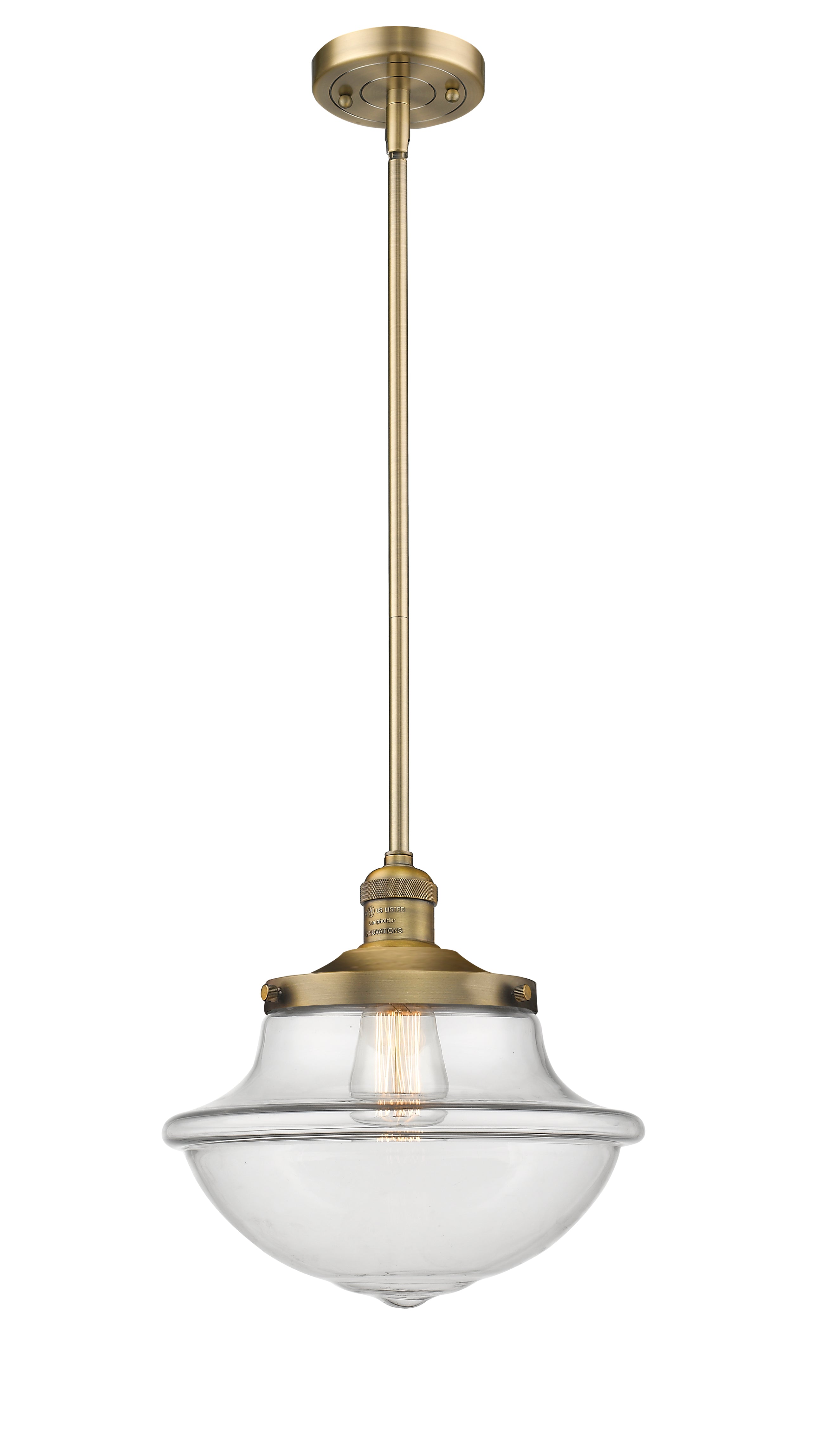 Franklin Restoration Mini Pendant Cast Brass