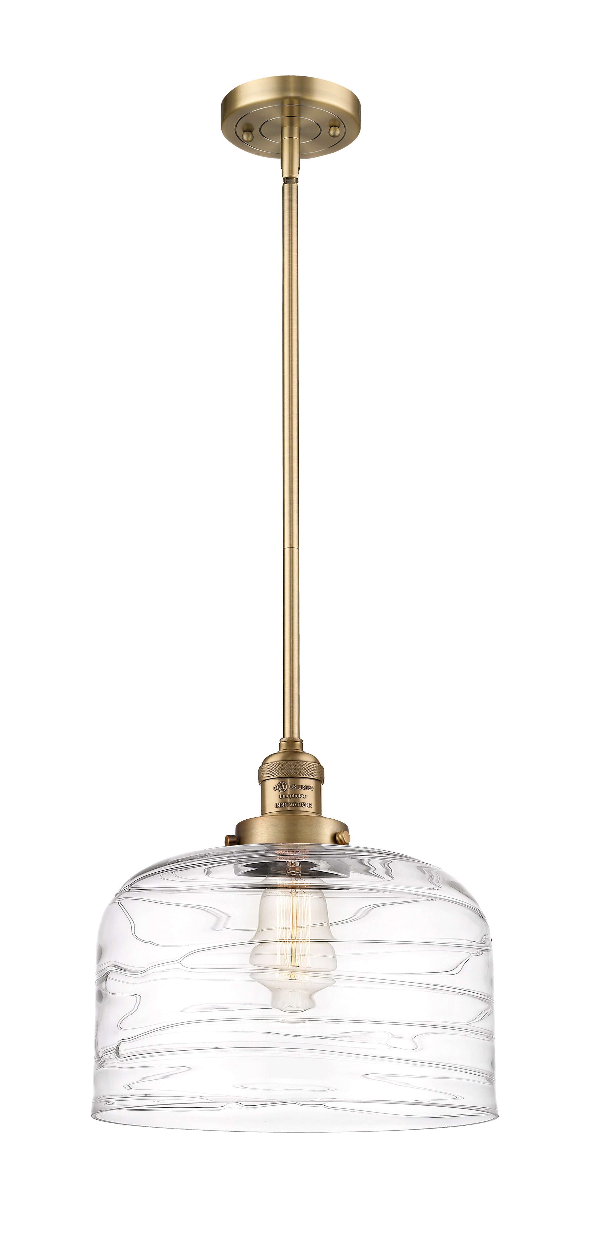 Franklin Restoration Mini Pendant Antique Brass