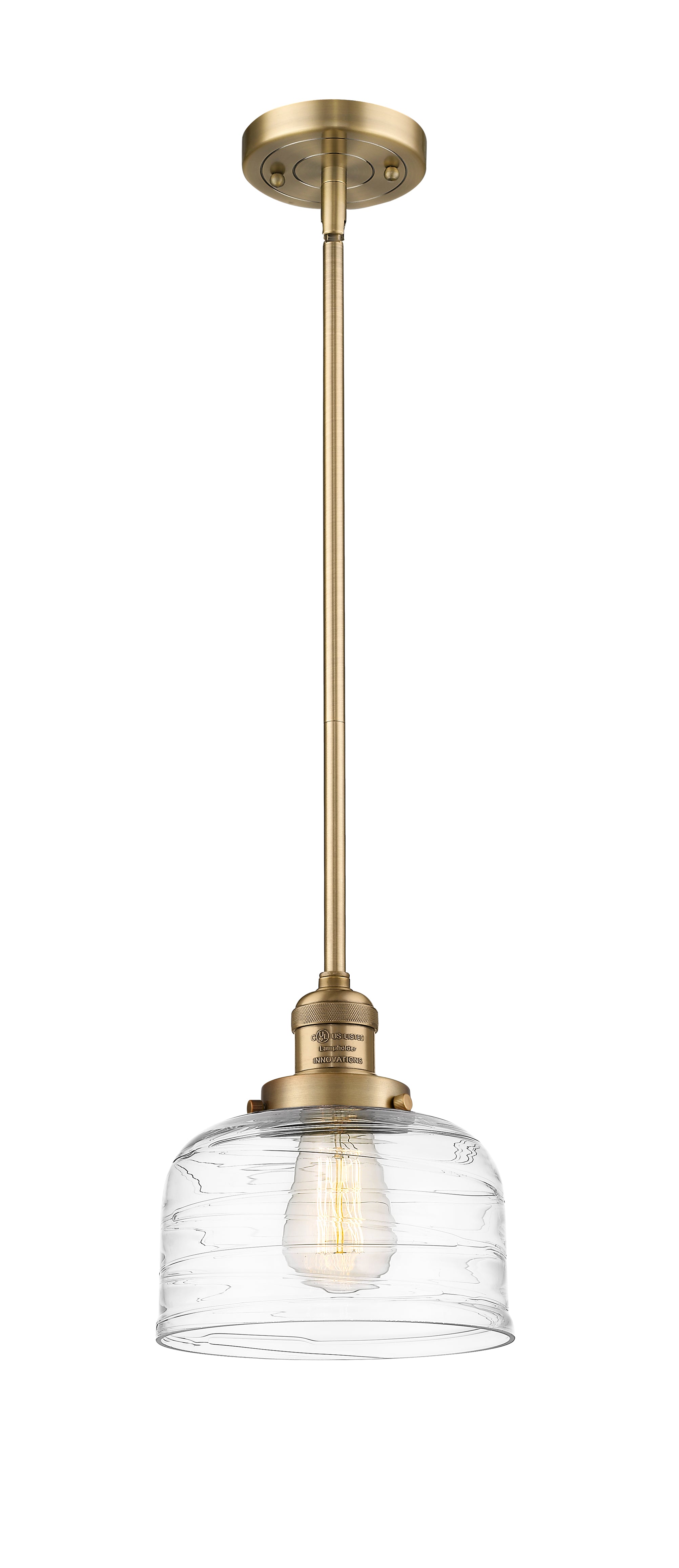 Franklin Restoration Mini Pendant Antique Brass