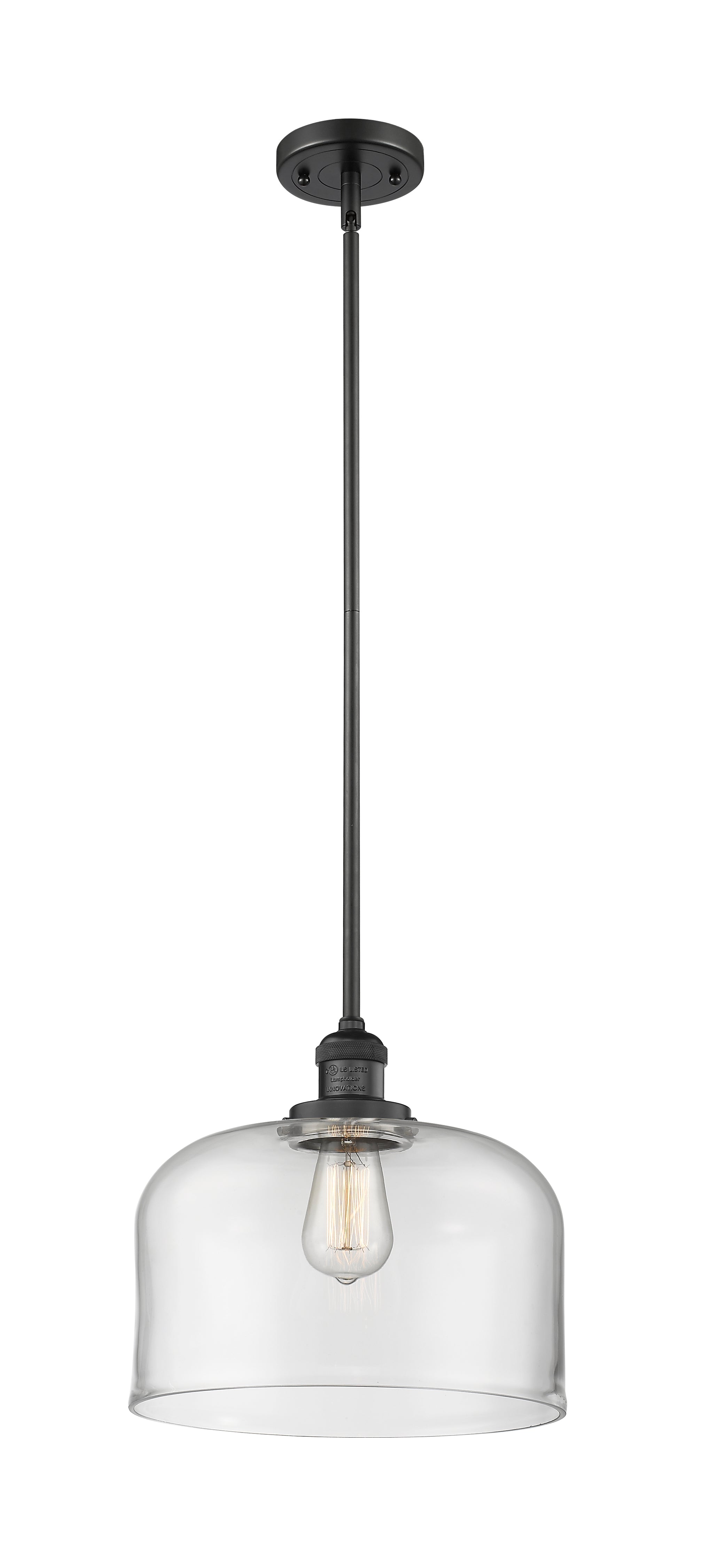 Franklin Restoration Mini Pendant Brass Finish