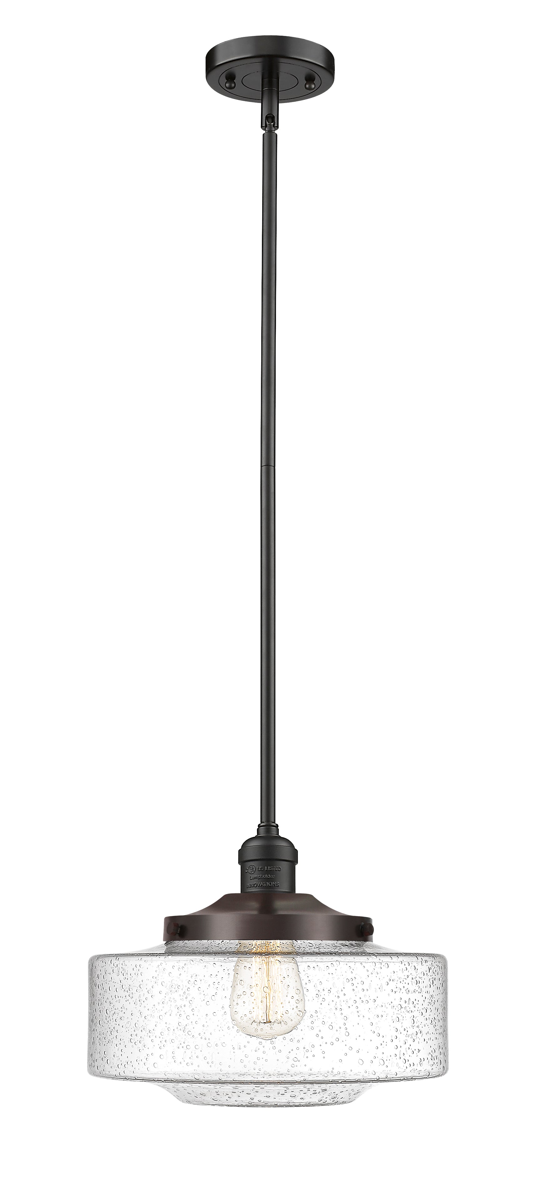 Franklin Restoration Mini Pendant Brass Finish