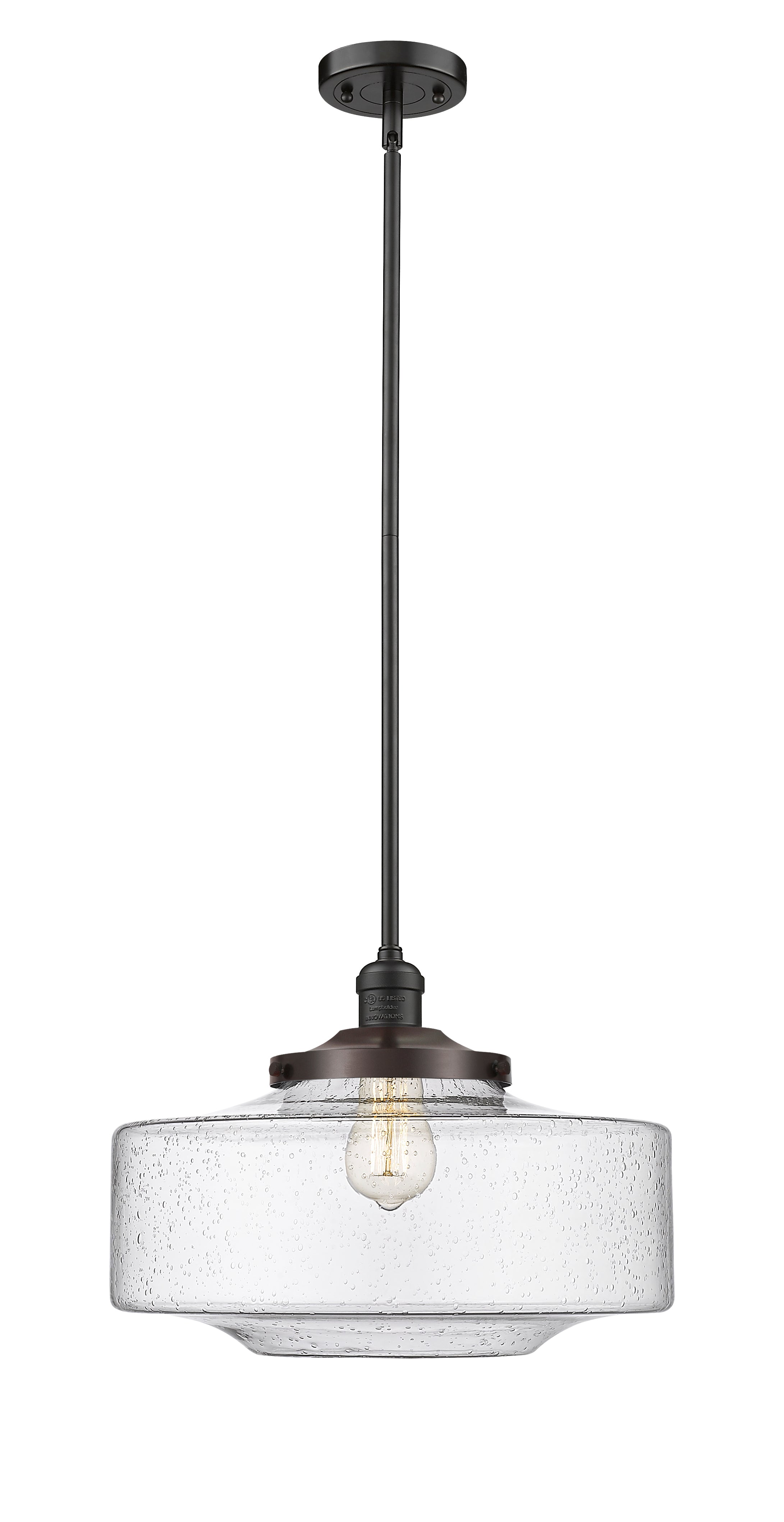 Franklin Restoration Mini Pendant Antique Brass