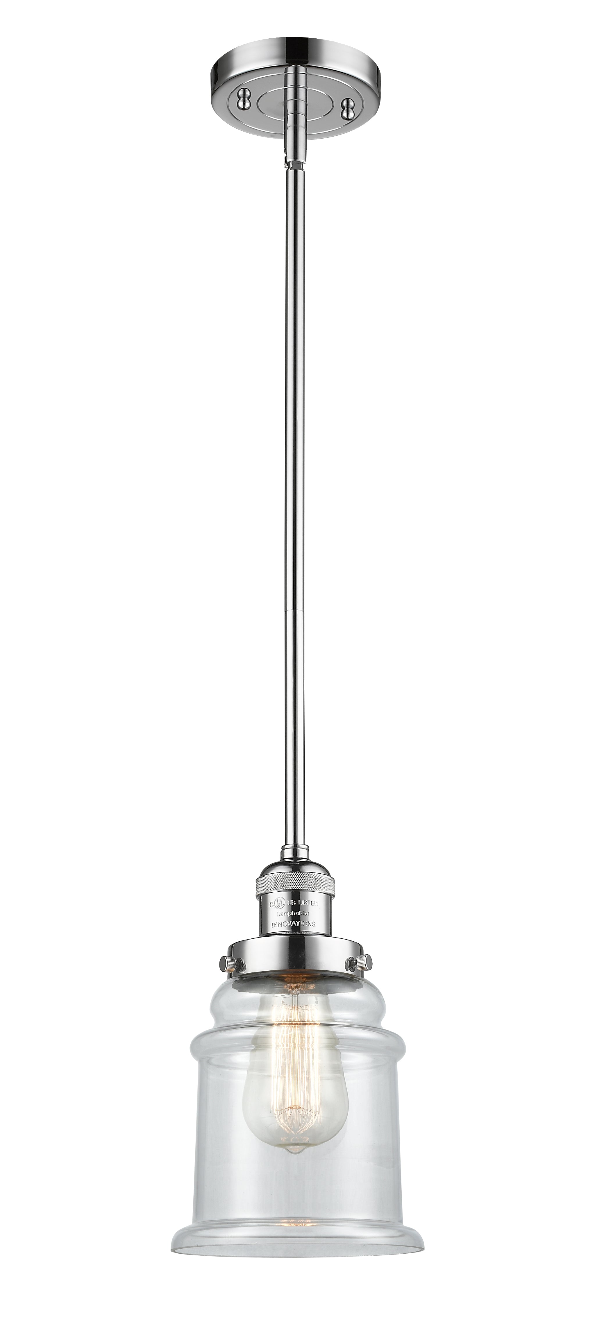 Franklin Restoration Mini Pendant Brass