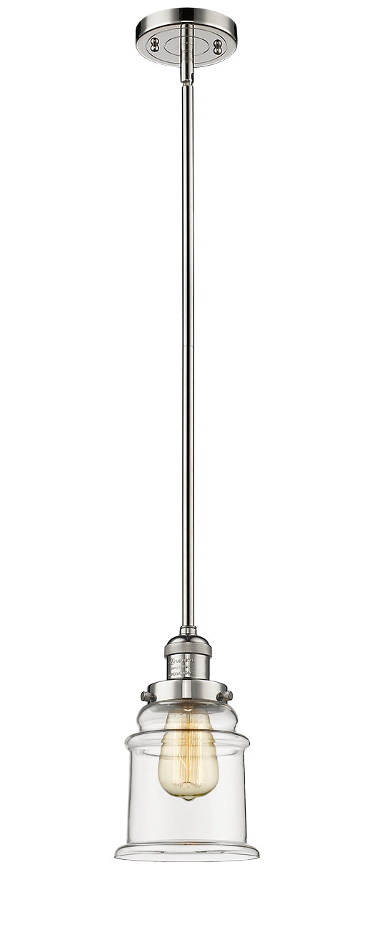 Franklin Restoration Mini Pendant Brass