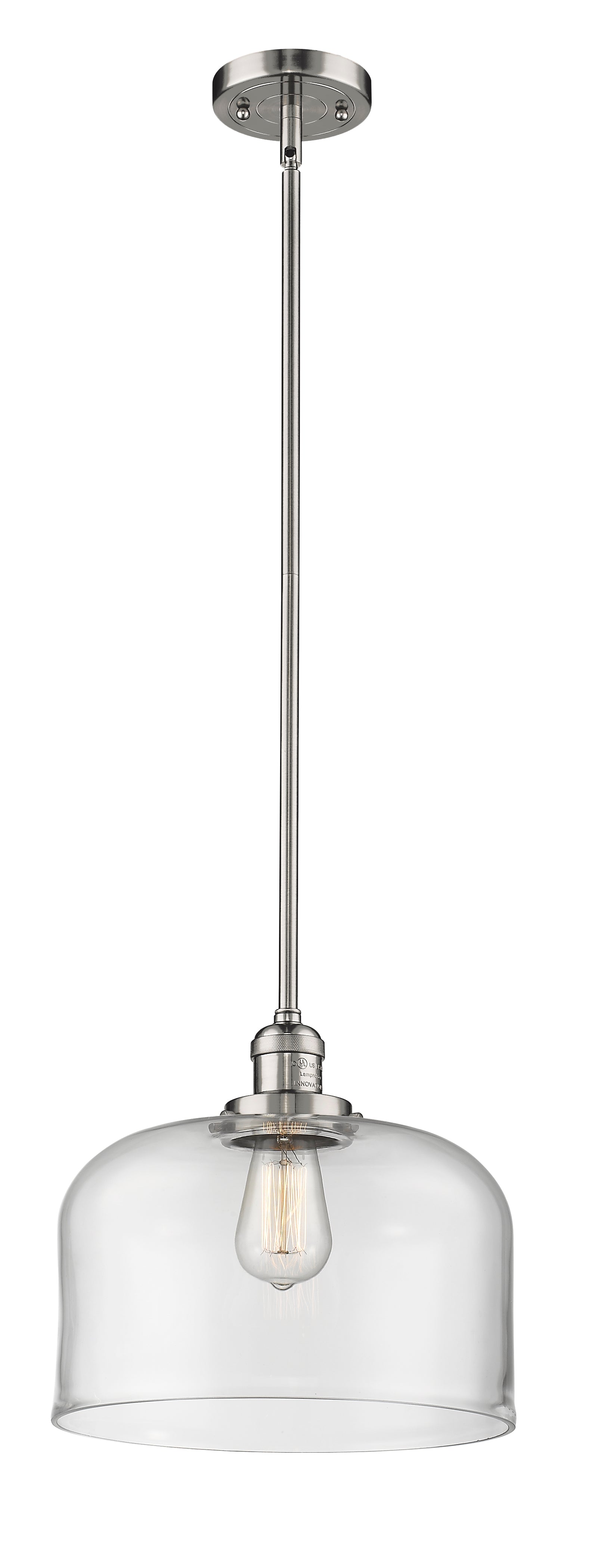 Franklin Restoration Mini Pendant Brass Finish