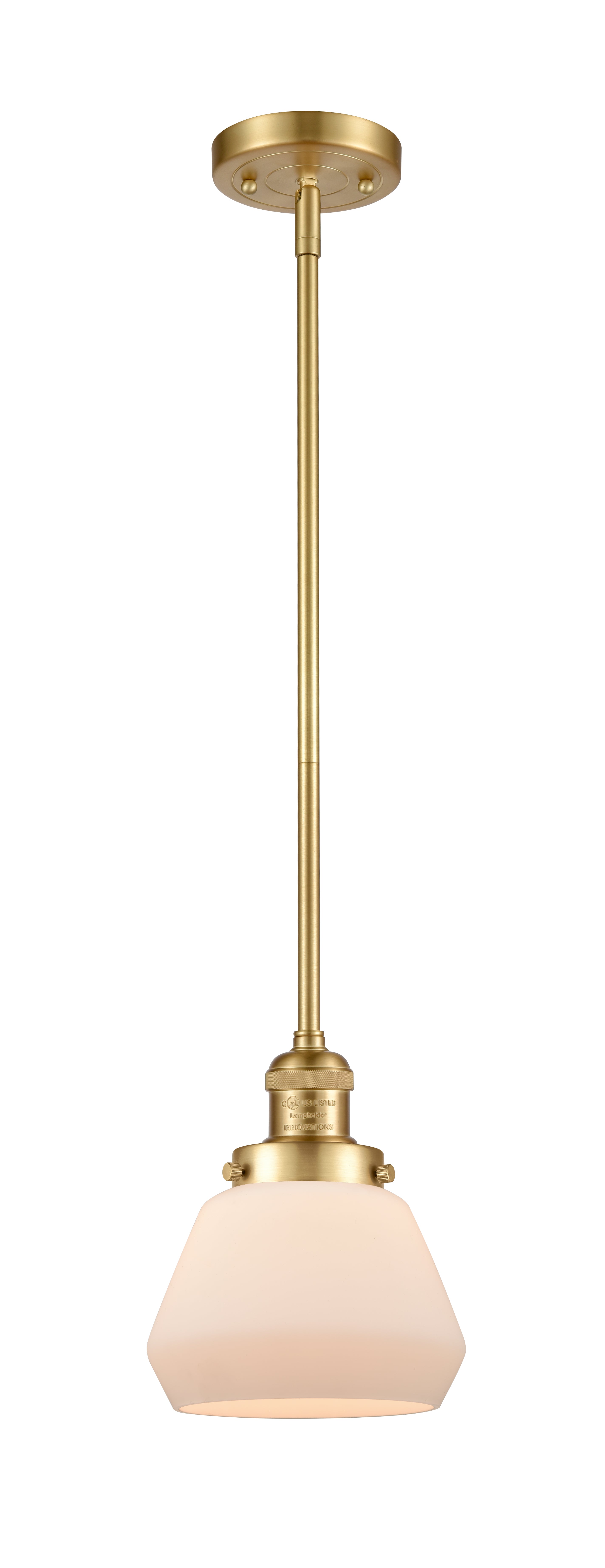 Franklin Restoration Mini Pendant Brass