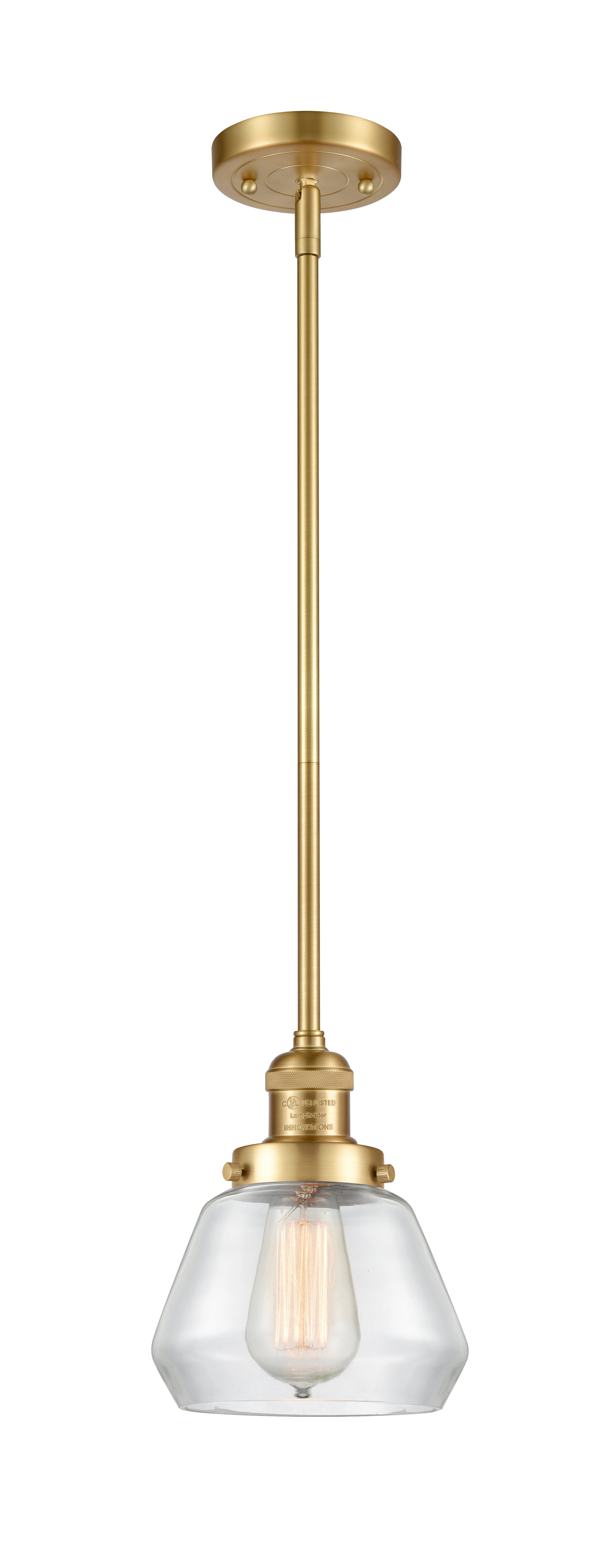 Franklin Restoration Mini Pendant Antique Brass