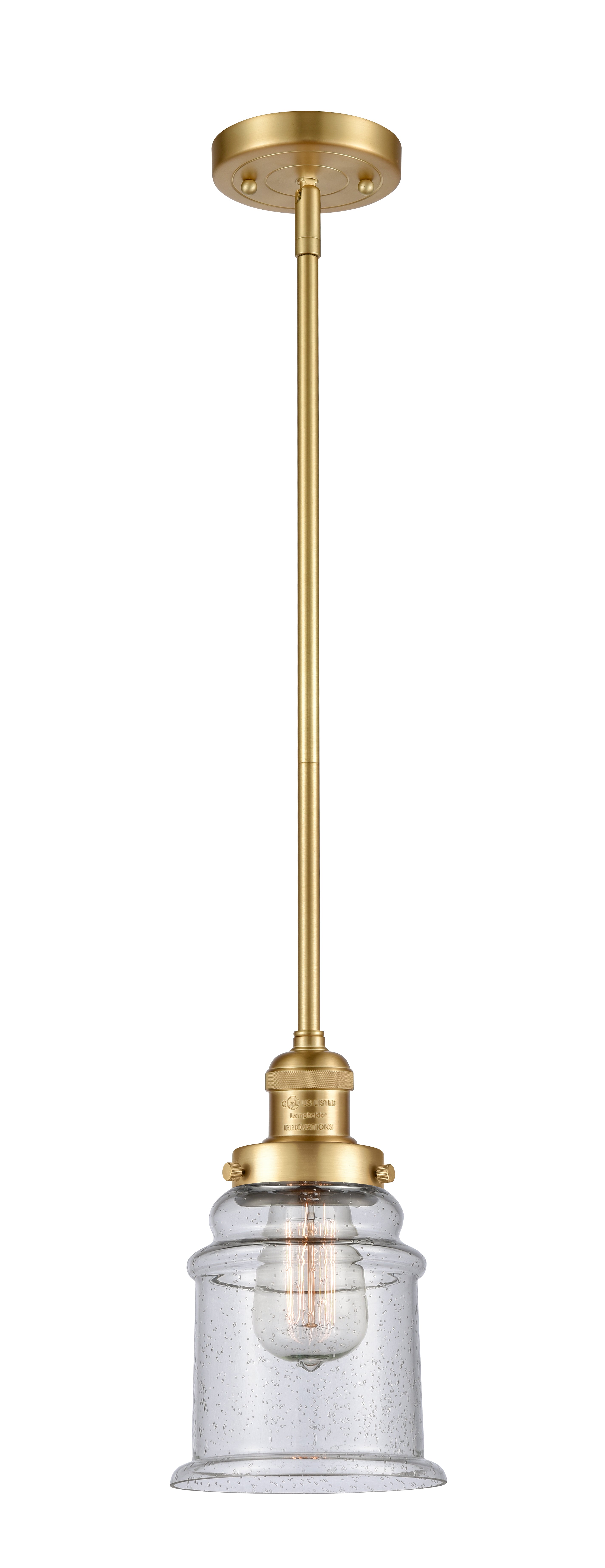 Franklin Restoration Mini Pendant Brass