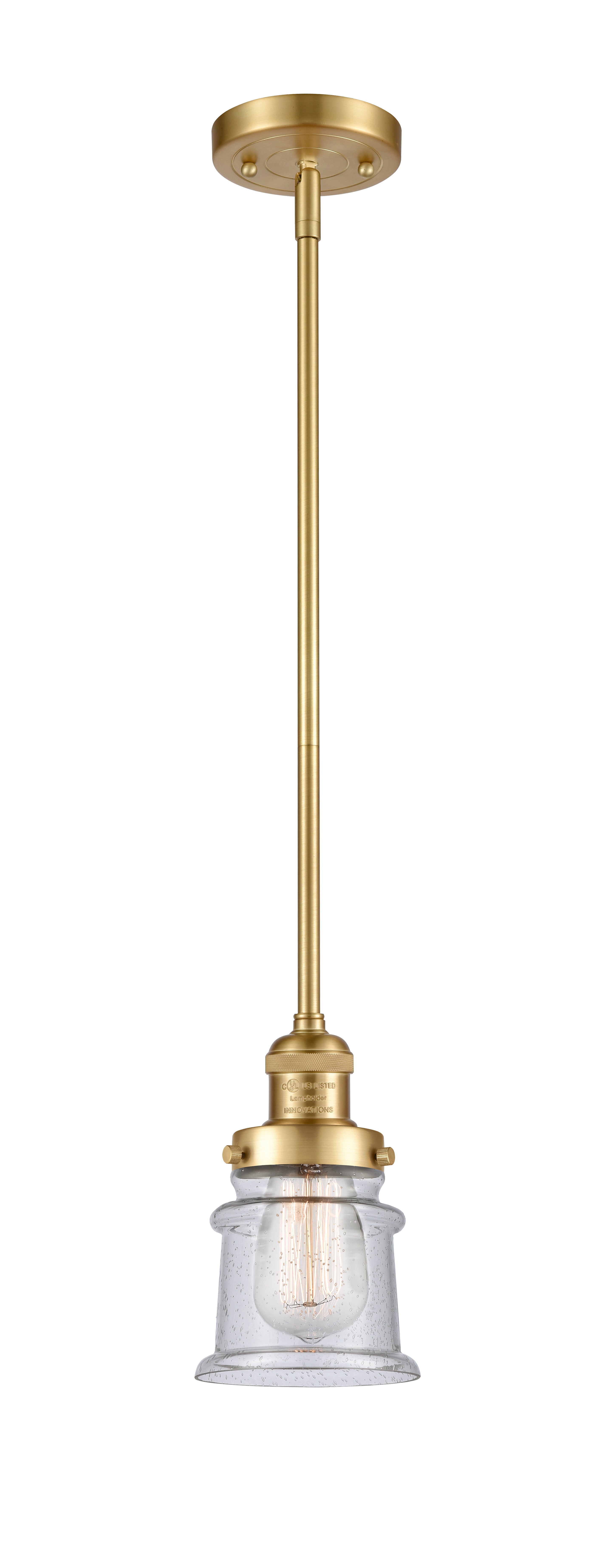 Franklin Restoration Mini Pendant Brass