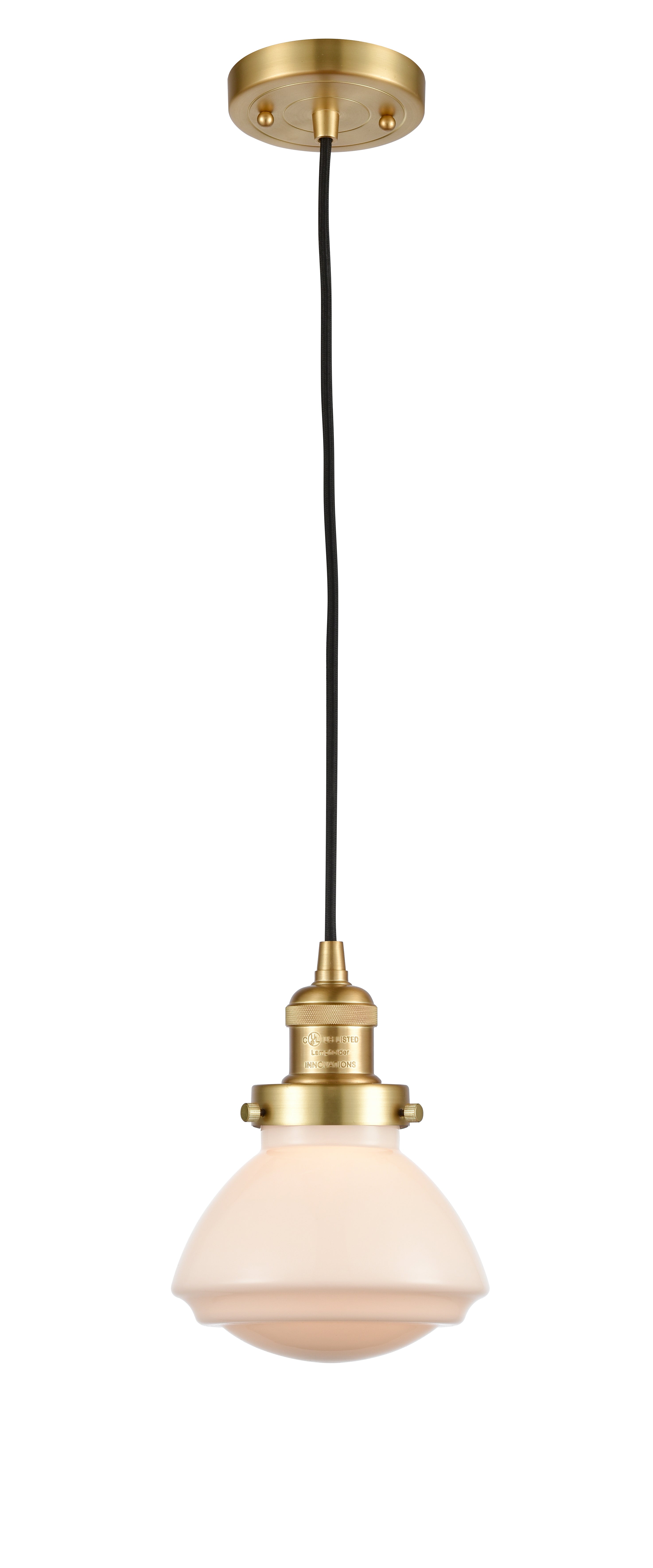 Franklin Restoration Mini Pendant Antique Brass