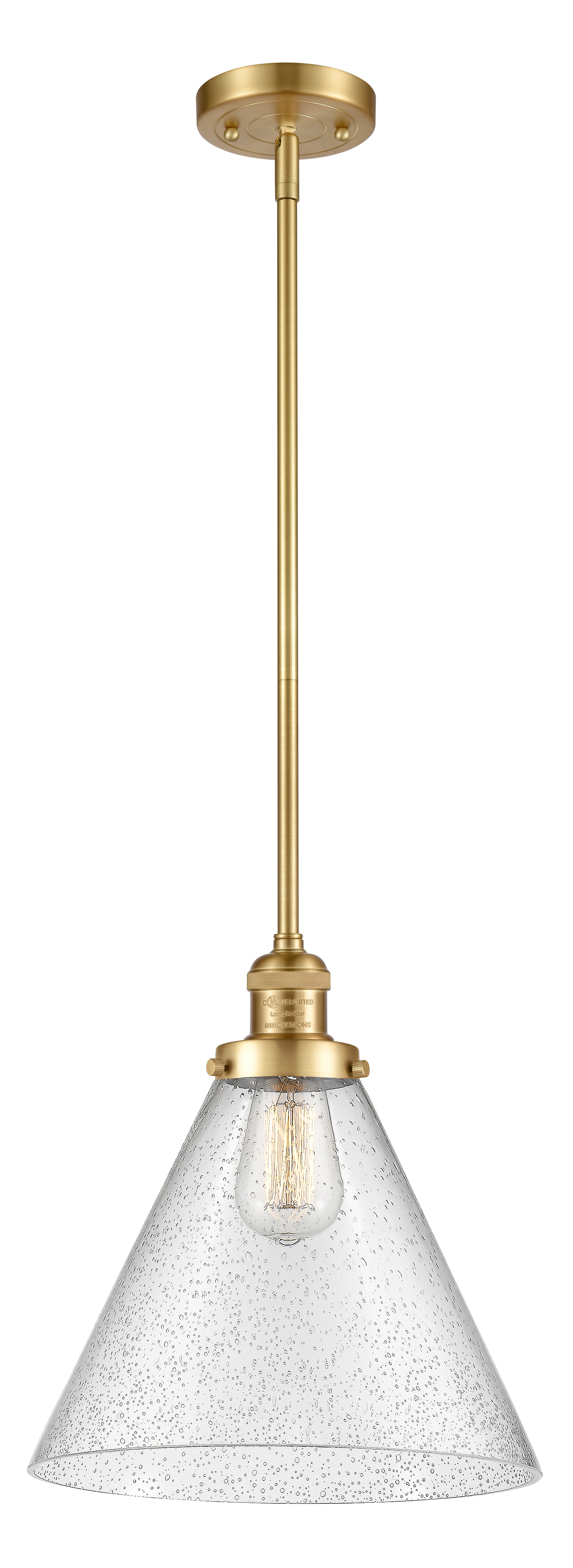 Franklin Restoration Mini Pendant Antique Brass