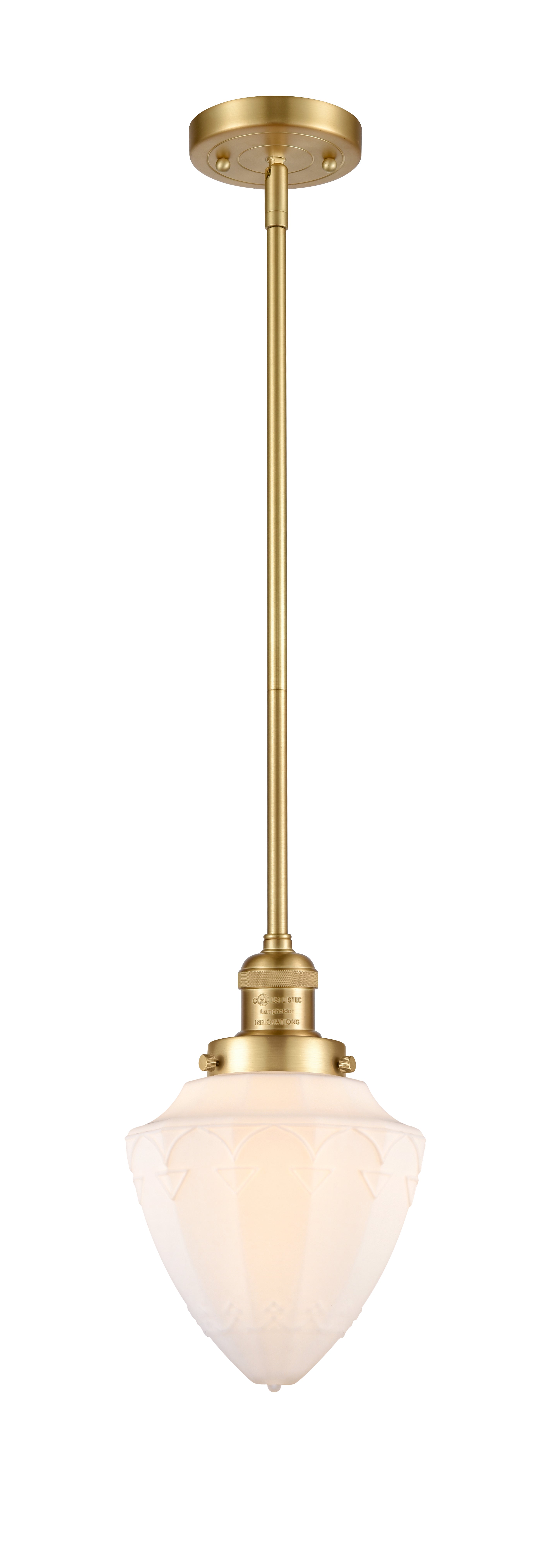 Franklin Restoration Mini Pendant Antique Brass