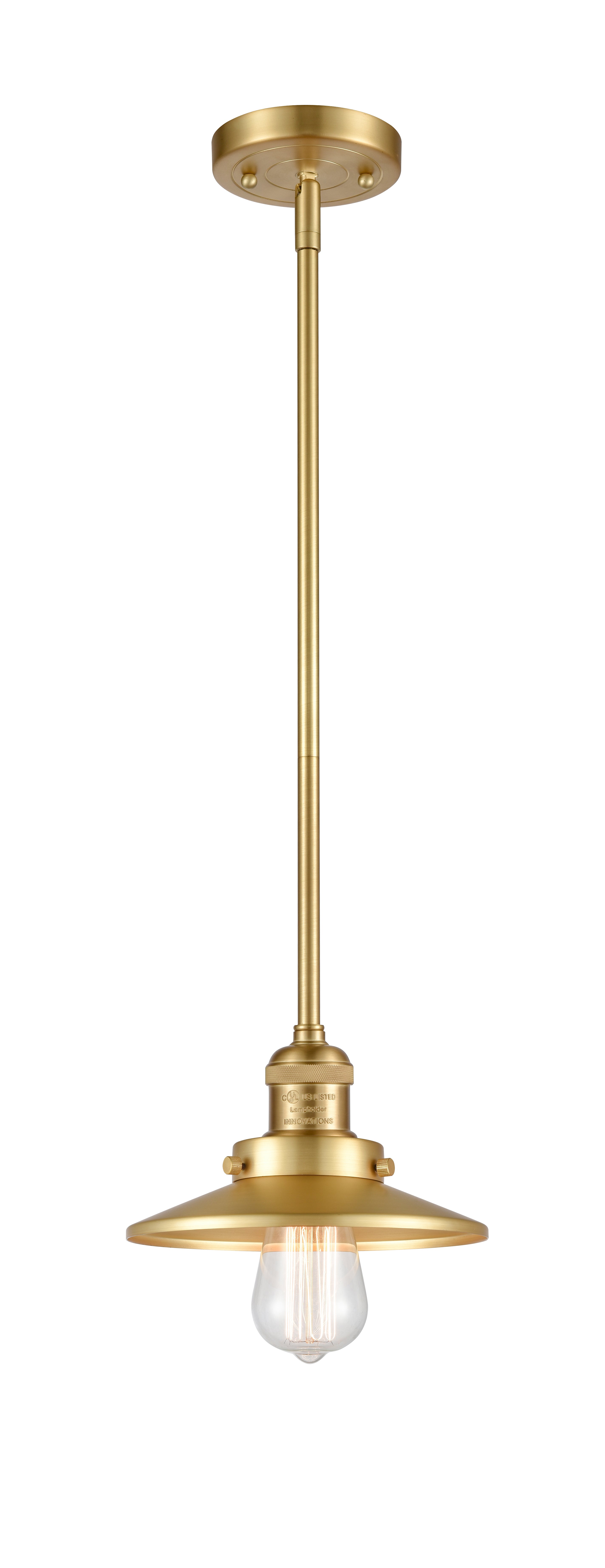 Franklin Restoration Mini Pendant Antique Brass