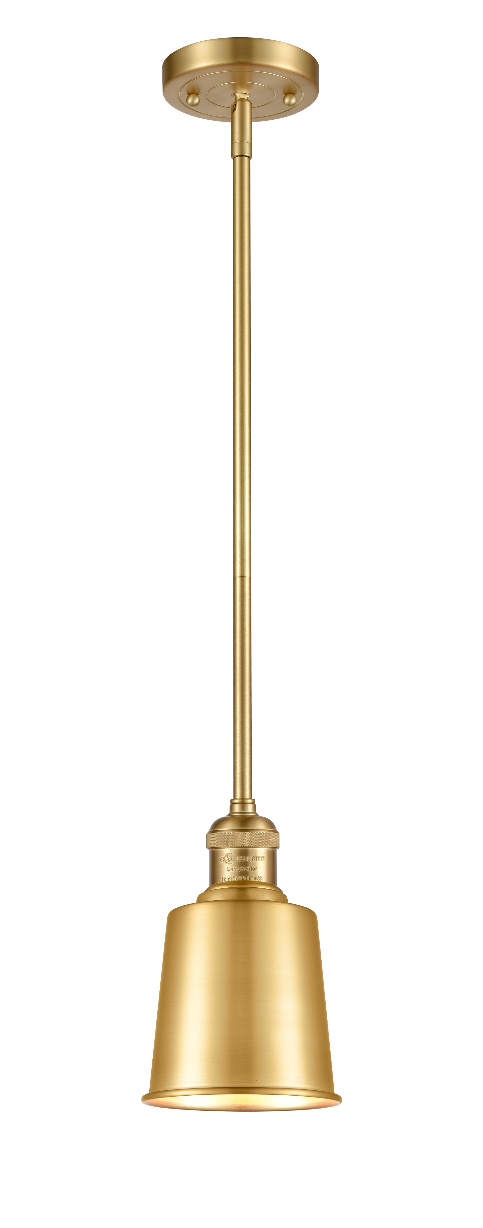 Franklin Restoration Mini Pendant 6W Antique Brass