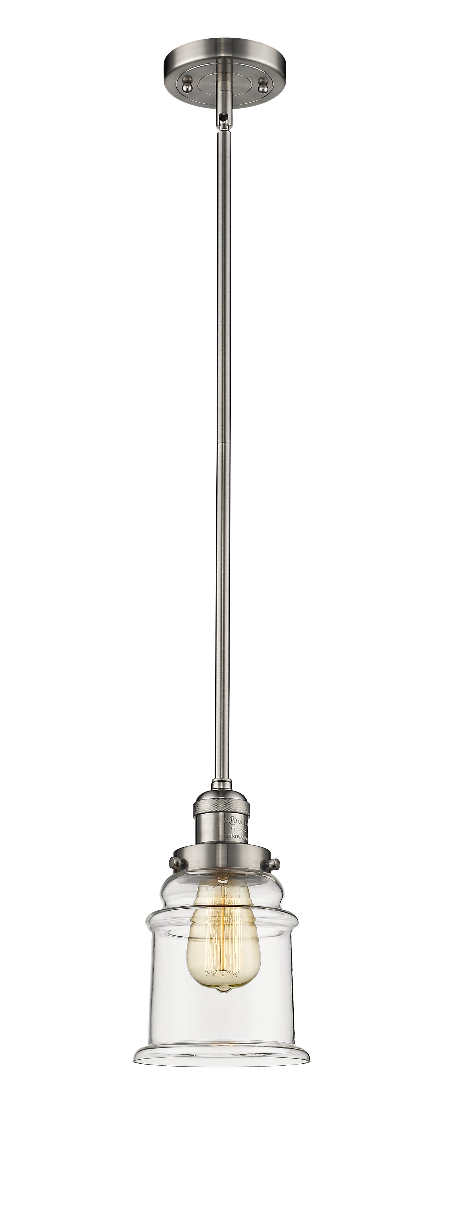 Franklin Restoration Mini Pendant Brass