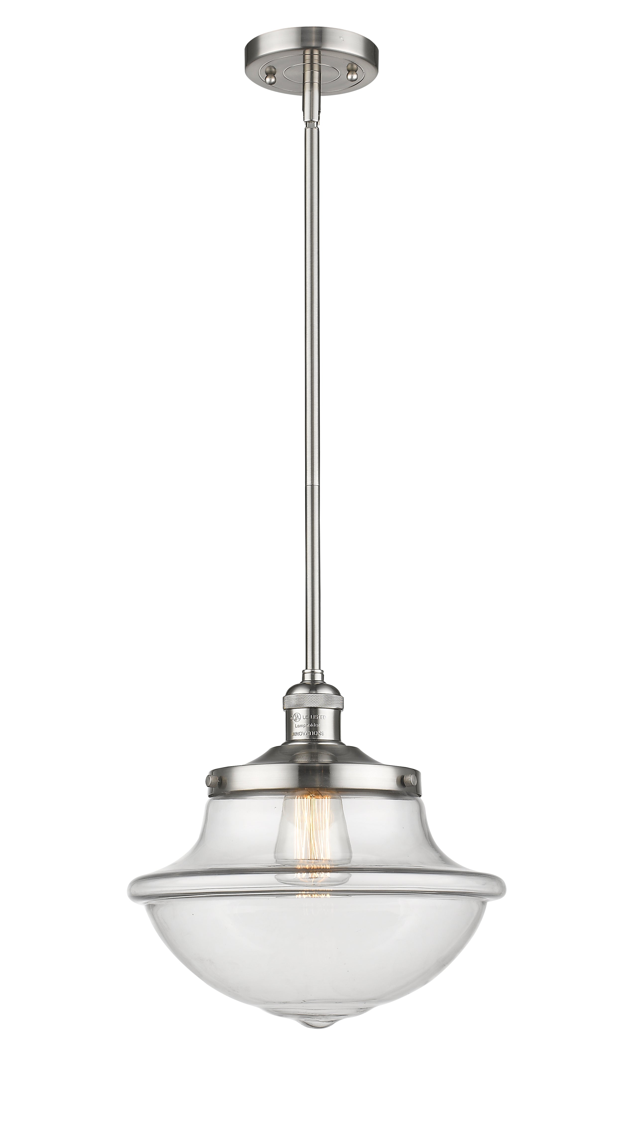 Franklin Restoration Mini Pendant Brass 11.5