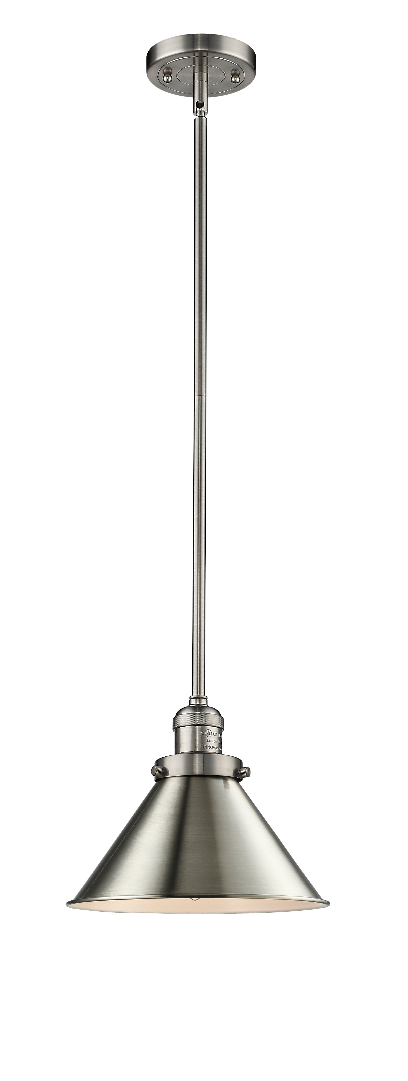 Franklin Restoration Mini Pendant Brass Antique