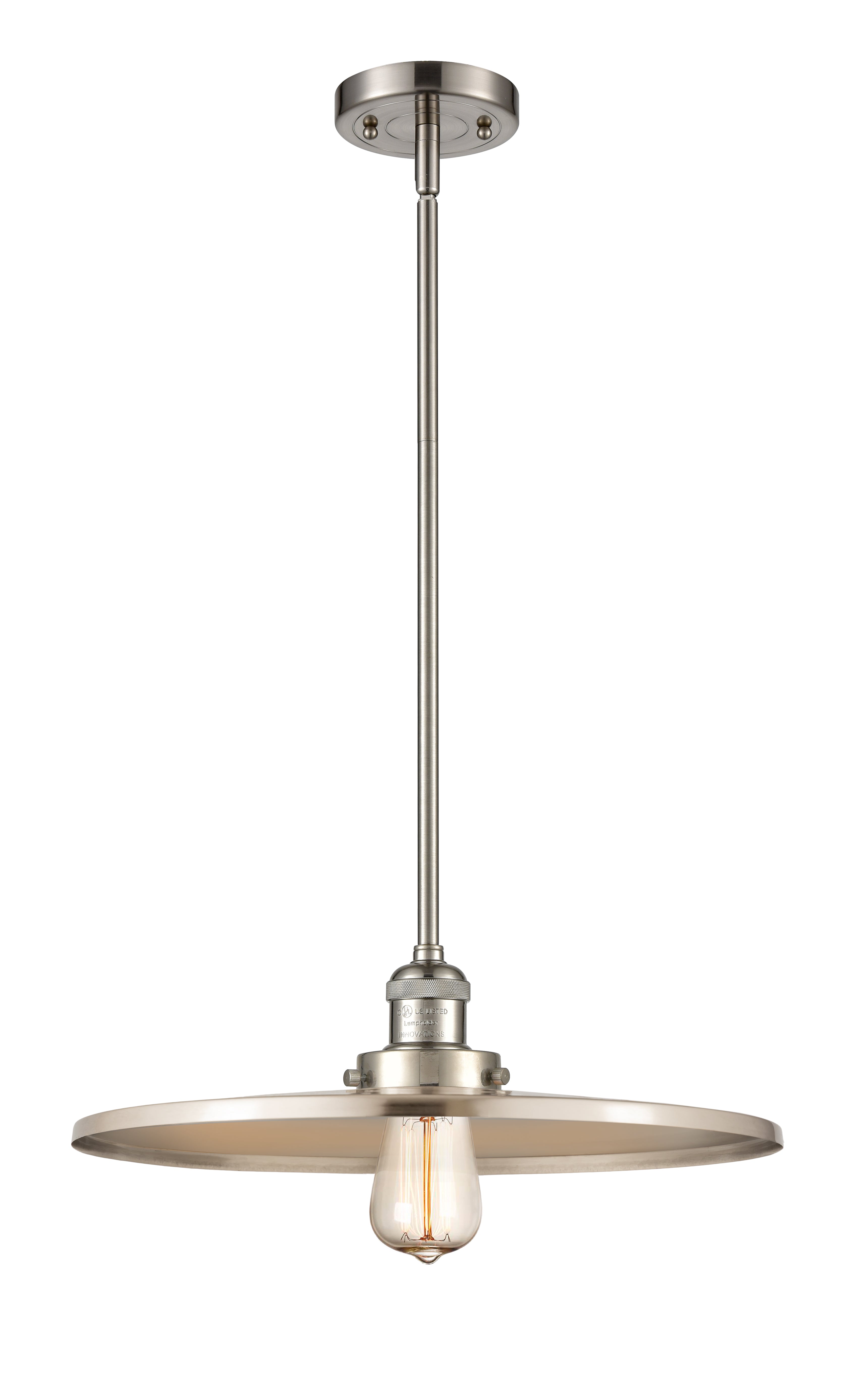 Franklin Restoration Mini Pendant 16 Antique Brass