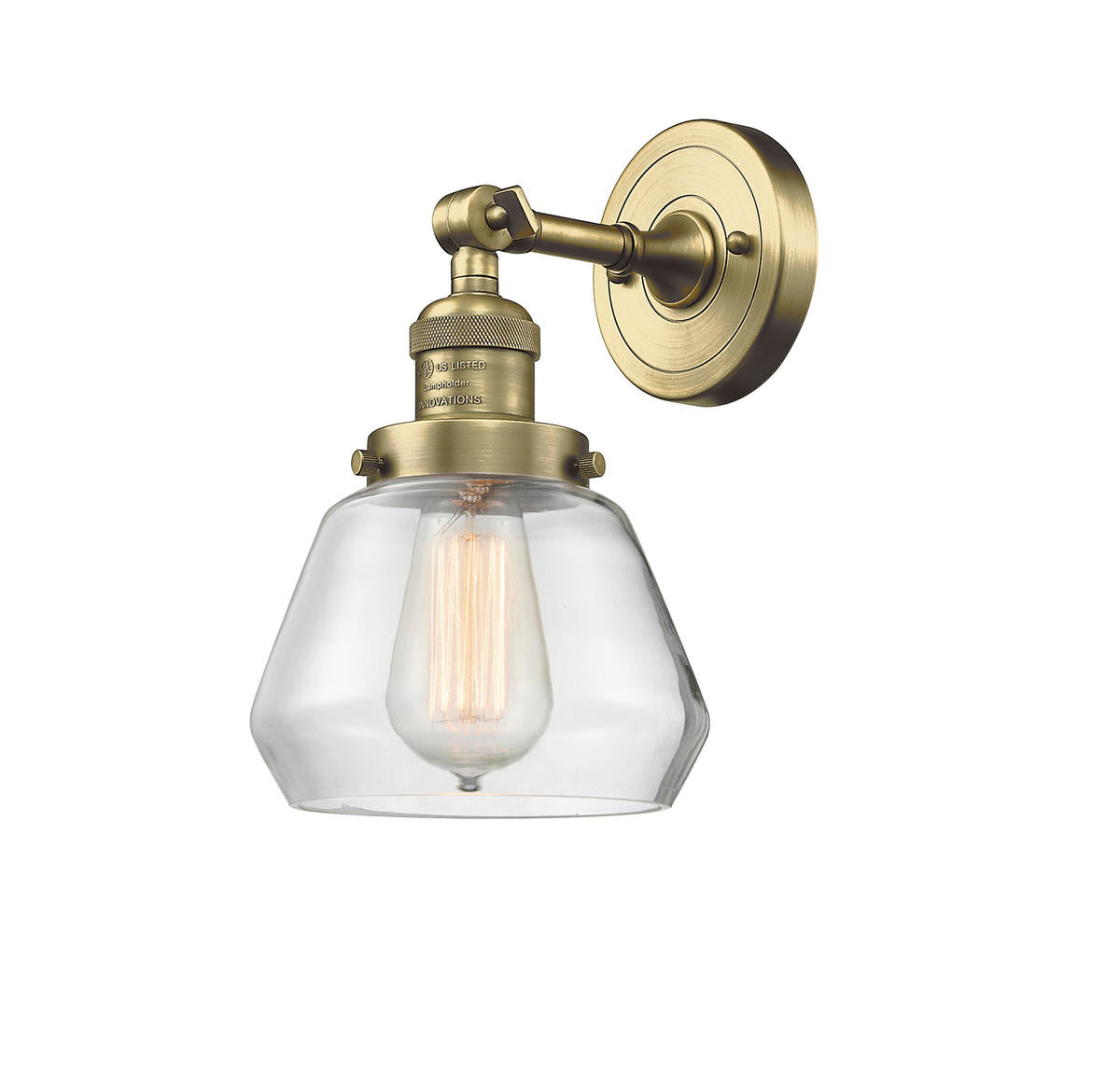 Franklin Restoration Sconce Cast Brass