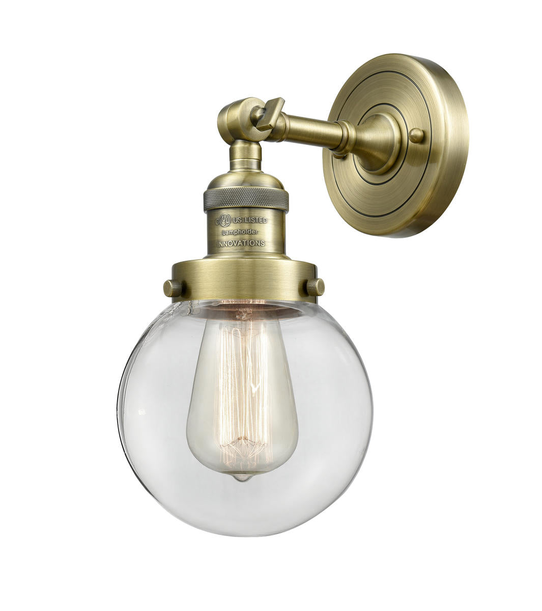Franklin Restoration Sconce Cast Brass