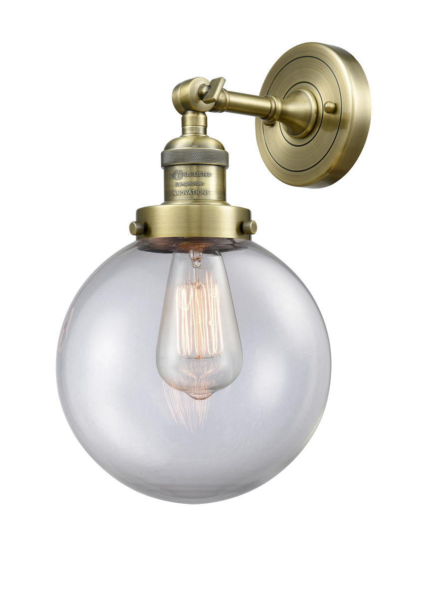 Franklin Restoration Sconce Cast Brass Finish