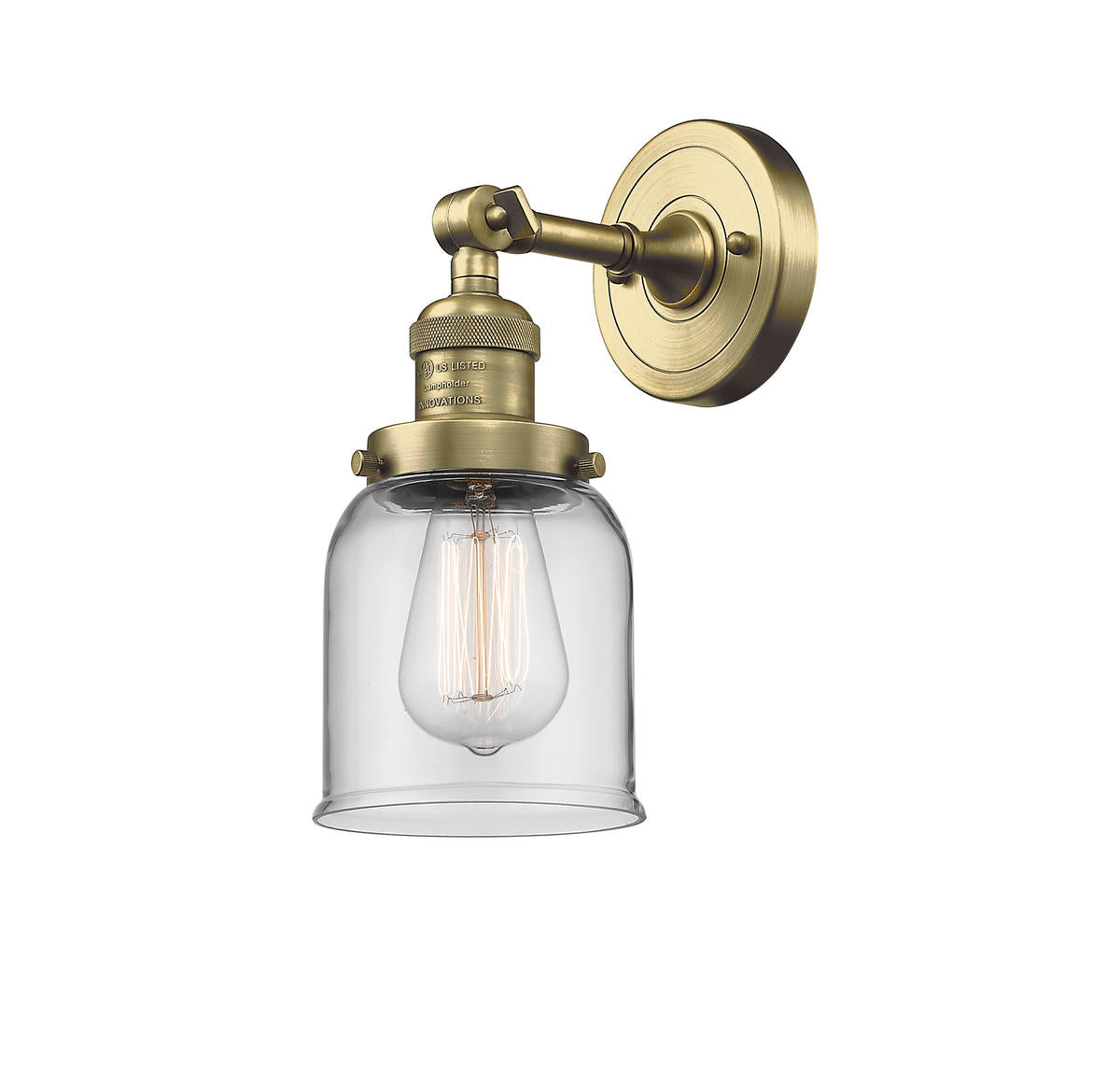 Franklin Restoration Sconce Cast Brass