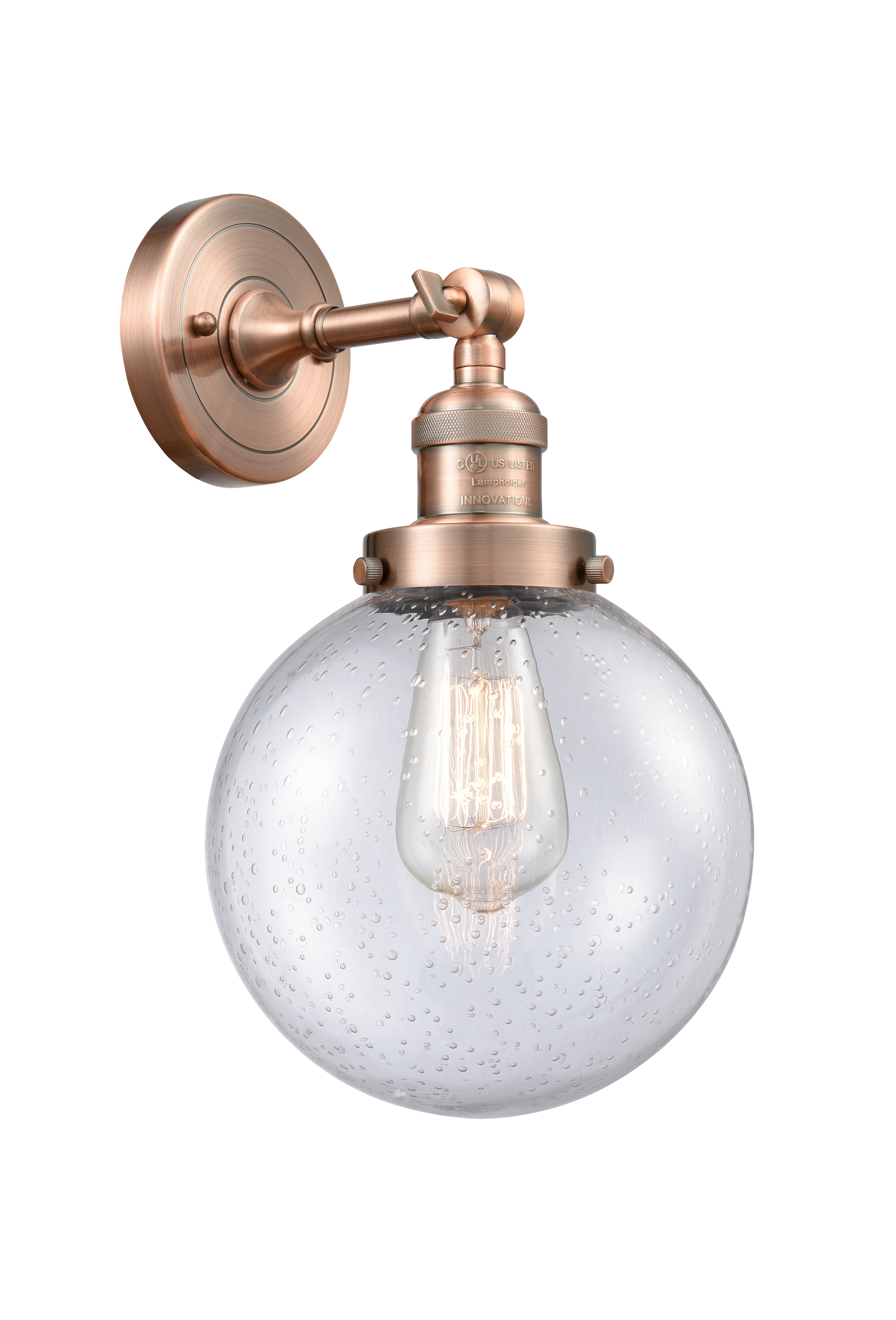 Franklin Restoration Sconce Cast Brass Finish